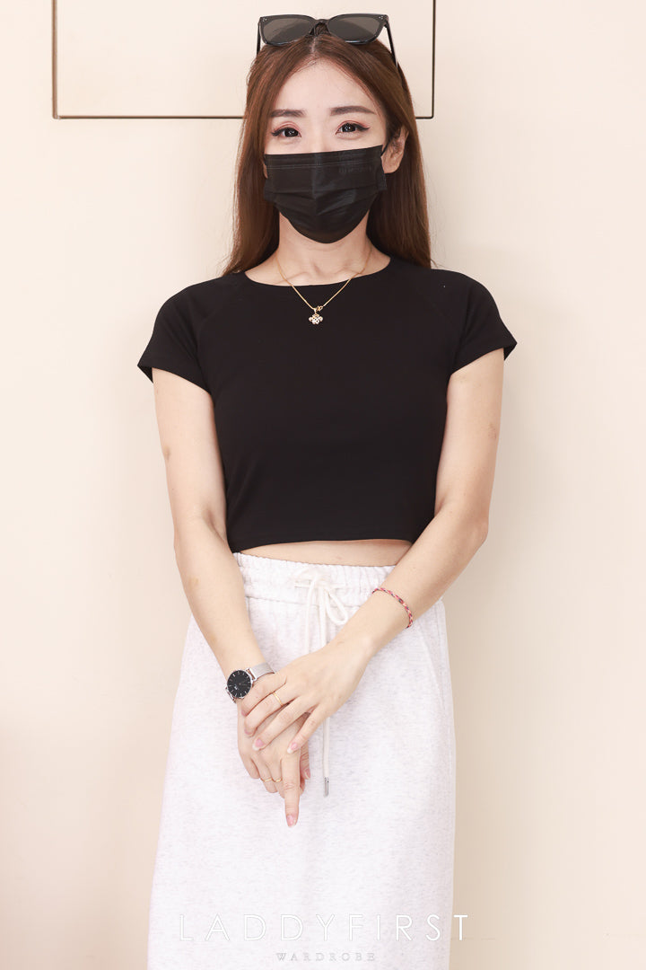 【T80792】【直播间搭配款】独家爆款高品质纯棉弹力圆领短袖简约日常百搭款上衣 #衣柜必入手百搭款 ❤❤【A-R3-C2】