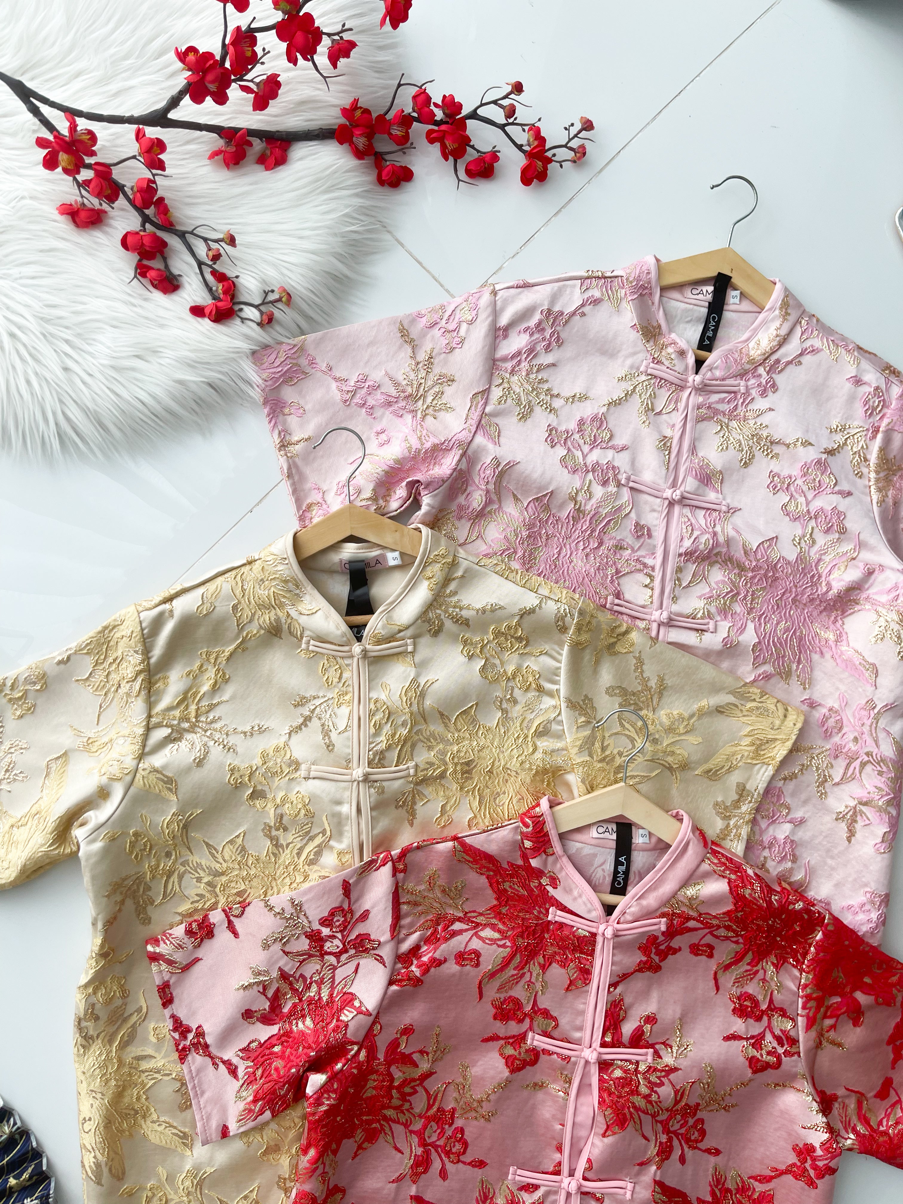 【T14312 / 91319】高品质高端气质男款唐装提花旗袍上衣 ❤❤