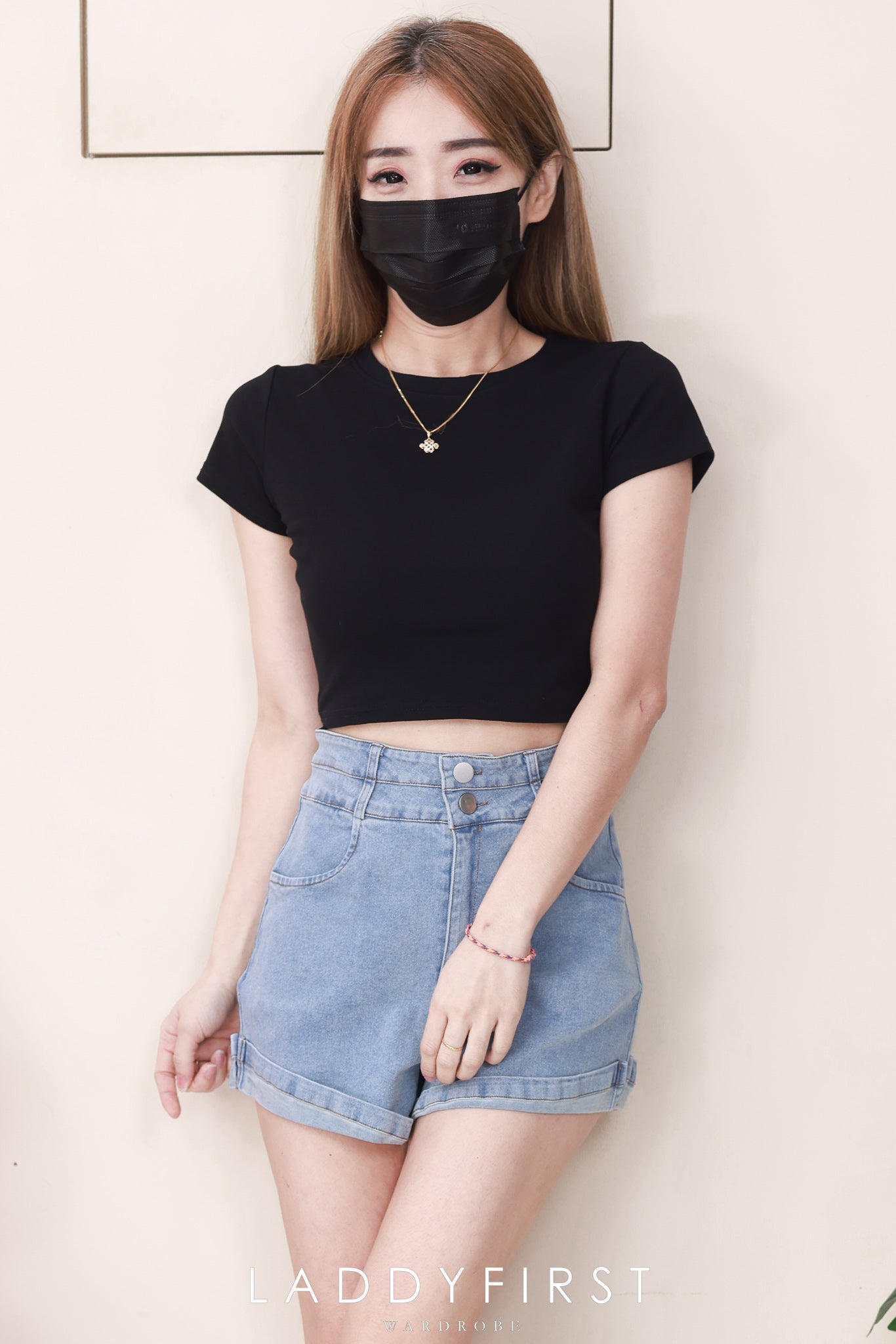 【S4978 / 19887】高品质简约休闲COTTON JEANS牛仔百搭短裤，有口袋 ❤️❤️ 【A-R1-C2】