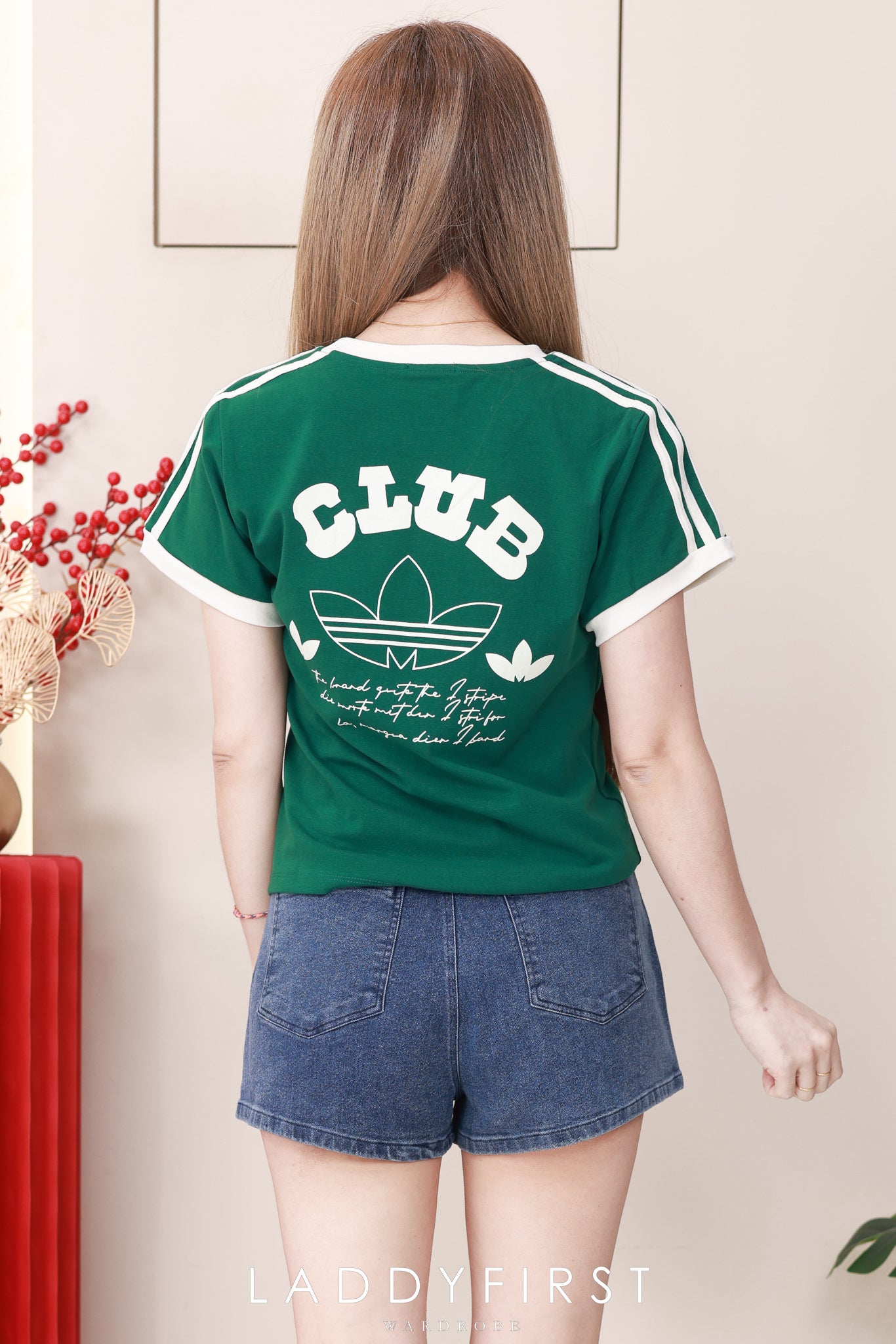 【S5776】高品质COTTON JEANS日常简约款牛仔高腰百搭短裤，有口袋 ❤️❤️