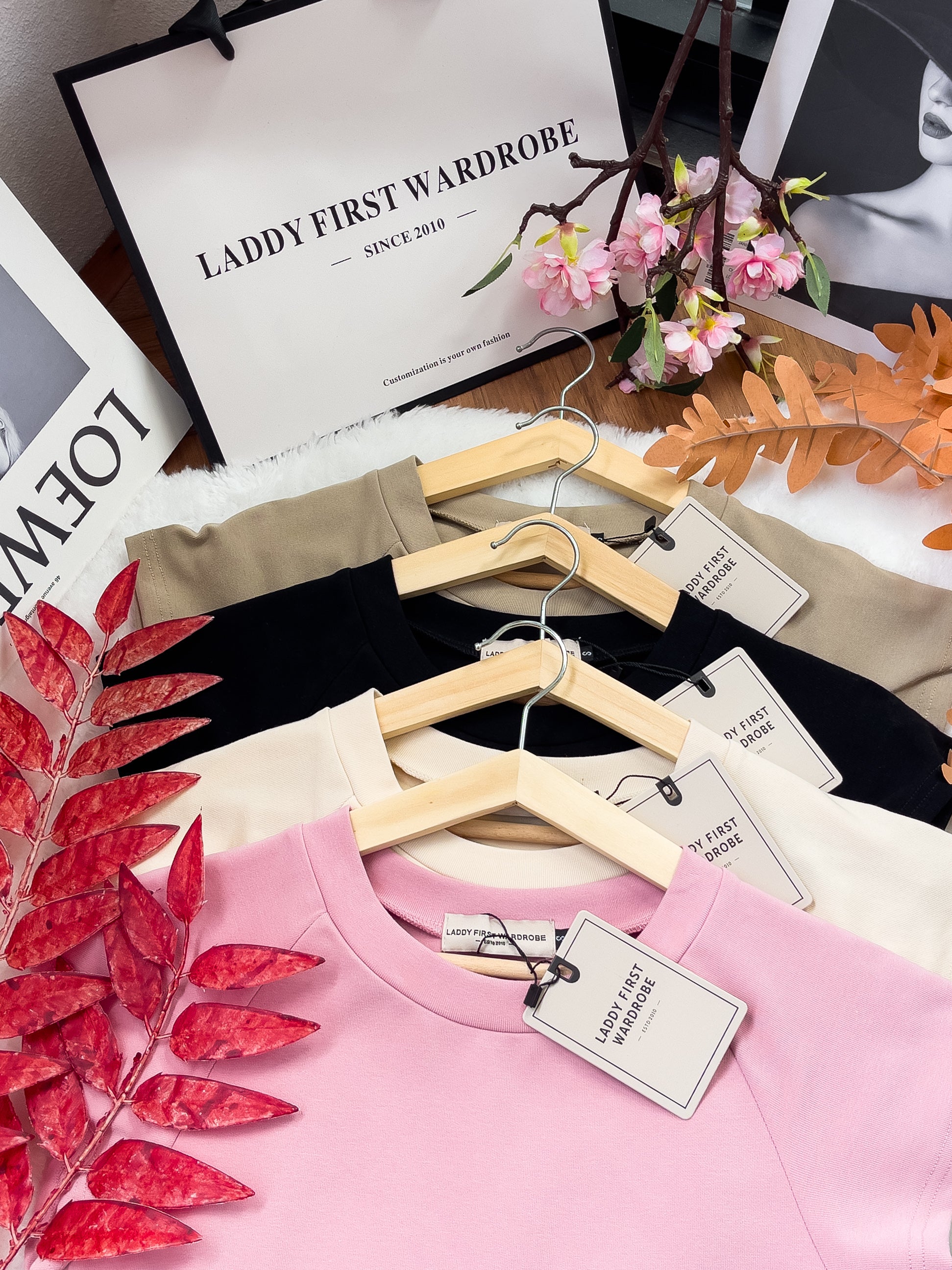 【D38483】LFW 独家爆款高品质纯棉双层高质量弹力圆领短袖休闲慵懒风时尚连身裙子 ❤❤【A-R3-C3】
