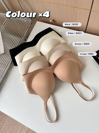 【A2883】＊内衣套装组合＊ 高品质极简约纯色提拉软支撑无痕内衣 ➕ 内裤 ❤️