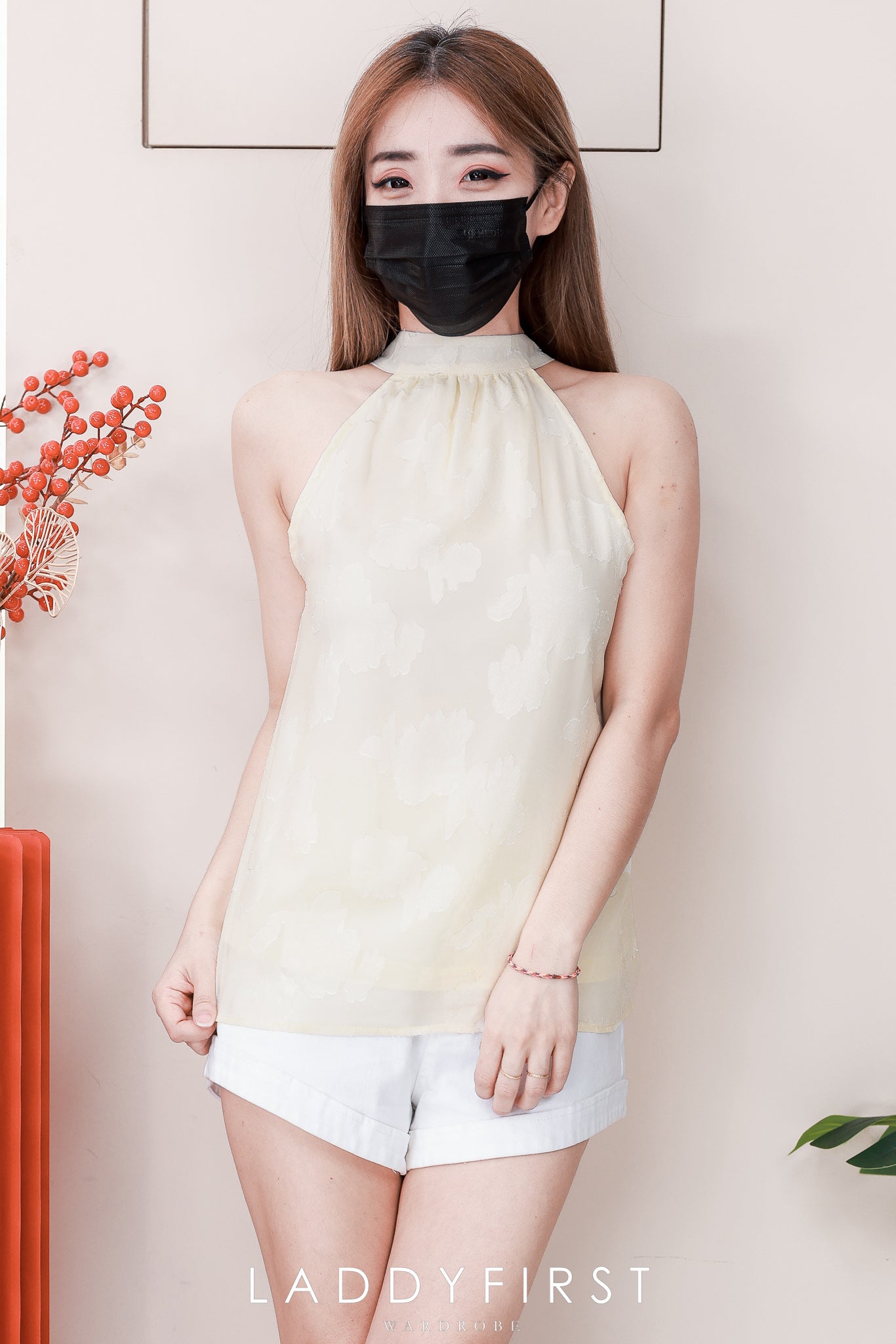 【T98767】高品质新年款气质提花旗袍上衣 ❤❤