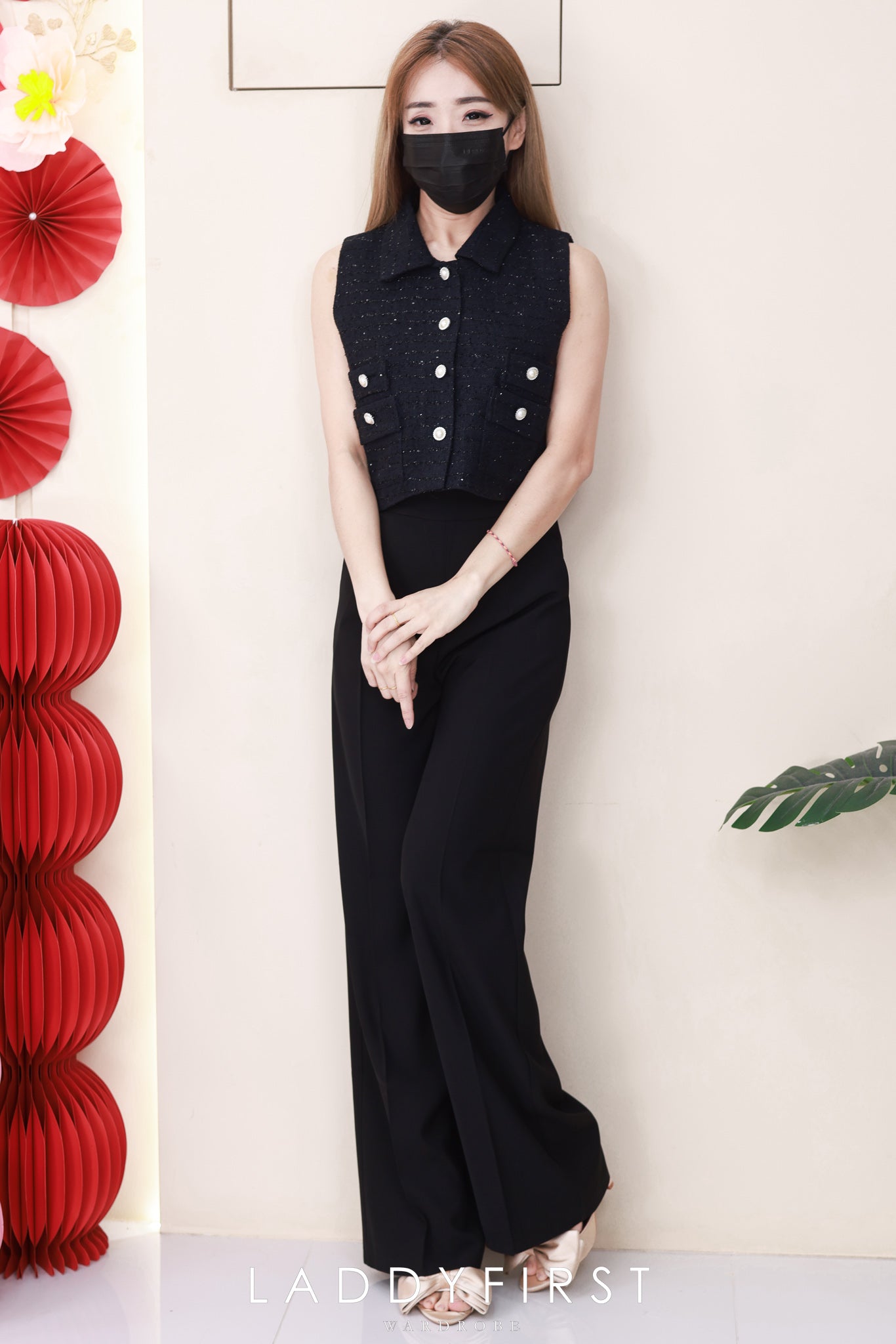 【T2792】高品质高端气质名媛风小香风马甲式上衣/外套 ❤❤