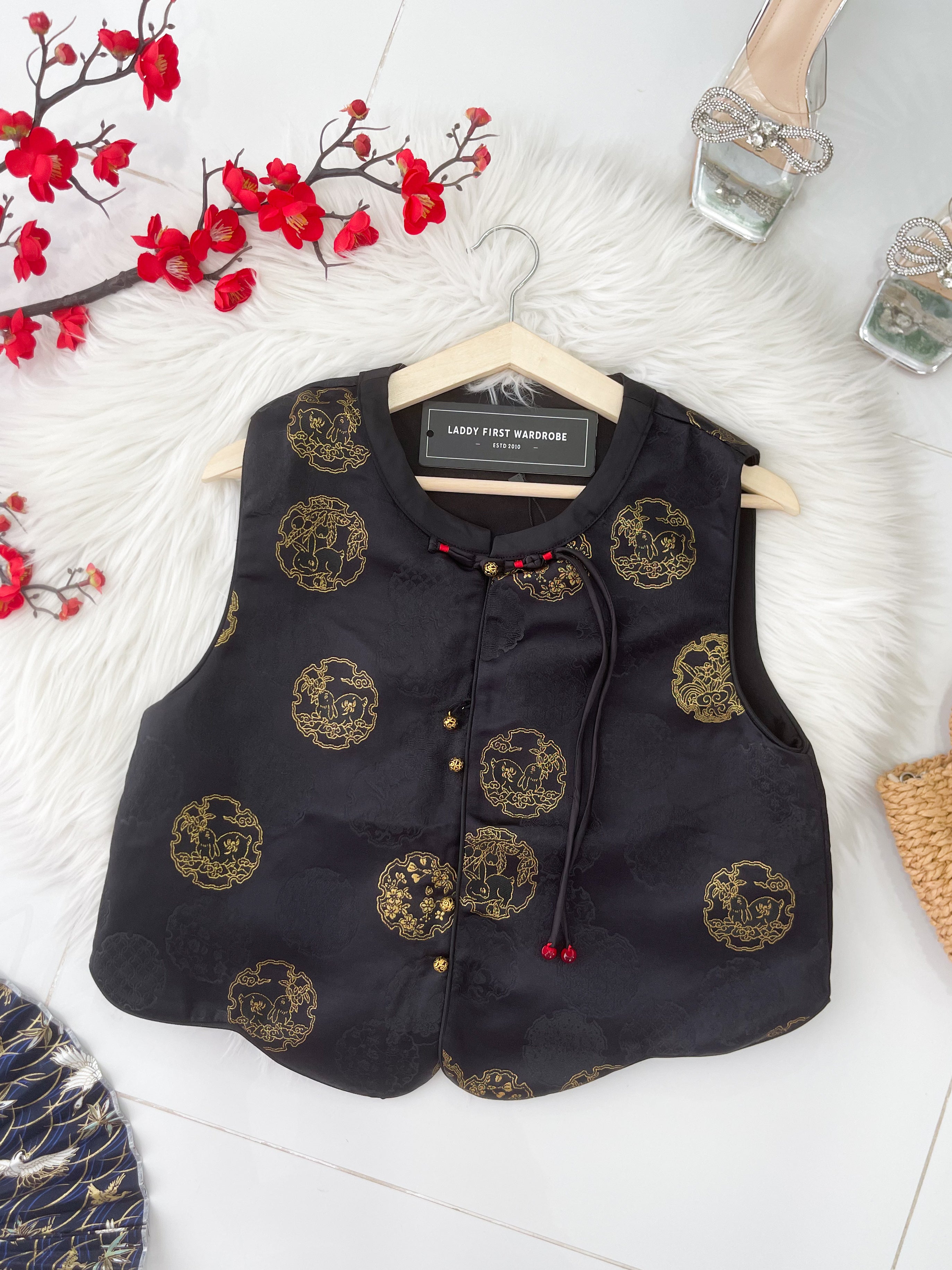 【T23246】高品质极简简约新中式旗袍上衣 ❤❤