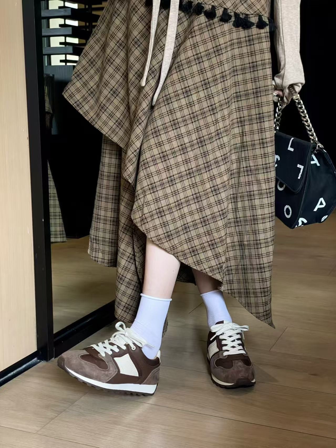 【R3211-5】🔅精选预售款🔅 高质量街头风极简百搭软底复古真皮休闲阿甘鞋子 ❤️