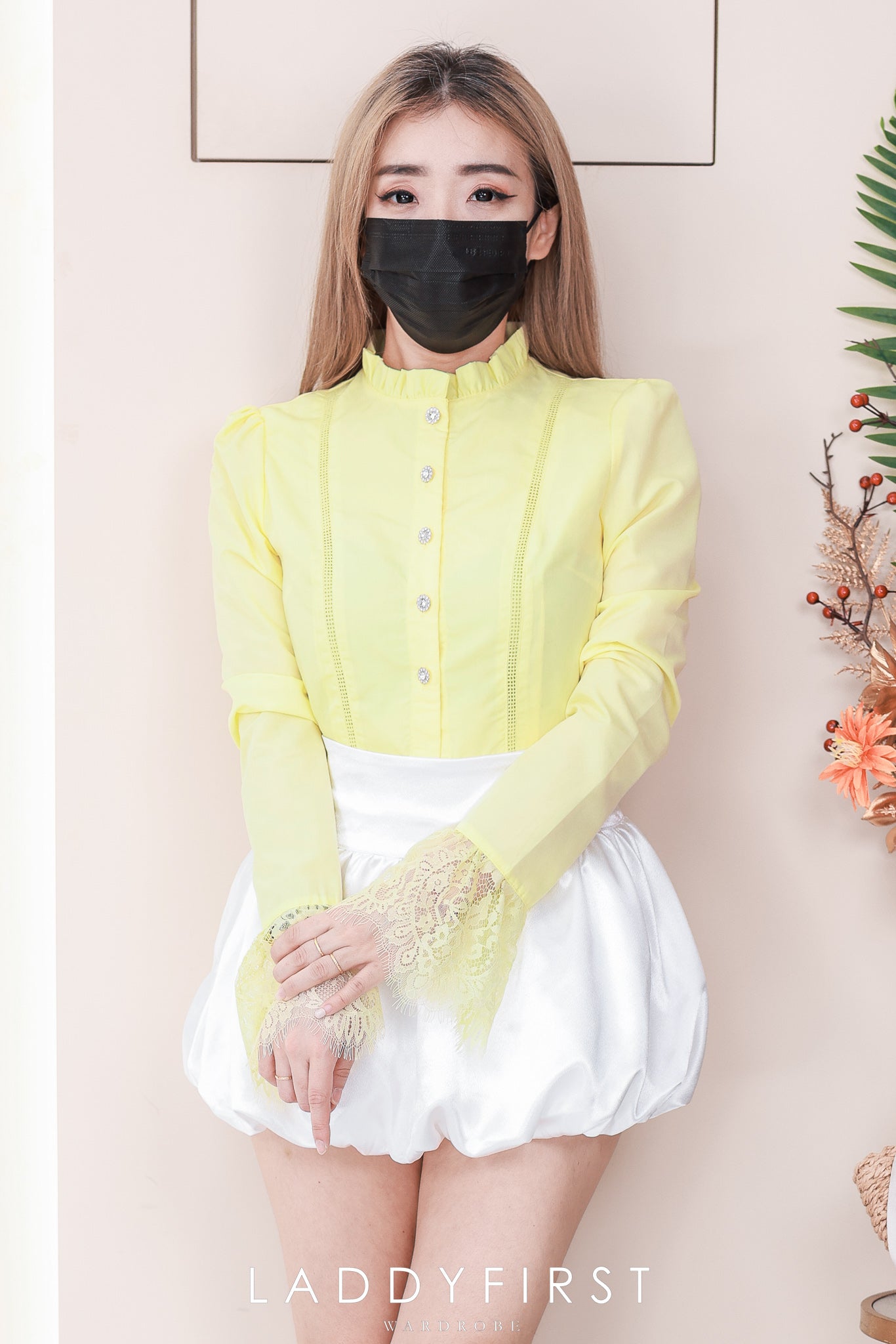 【S5928 / 65120】高品质减龄温柔甜美缎面花苞百搭裙子，内层有里布短裤 ❤️❤️