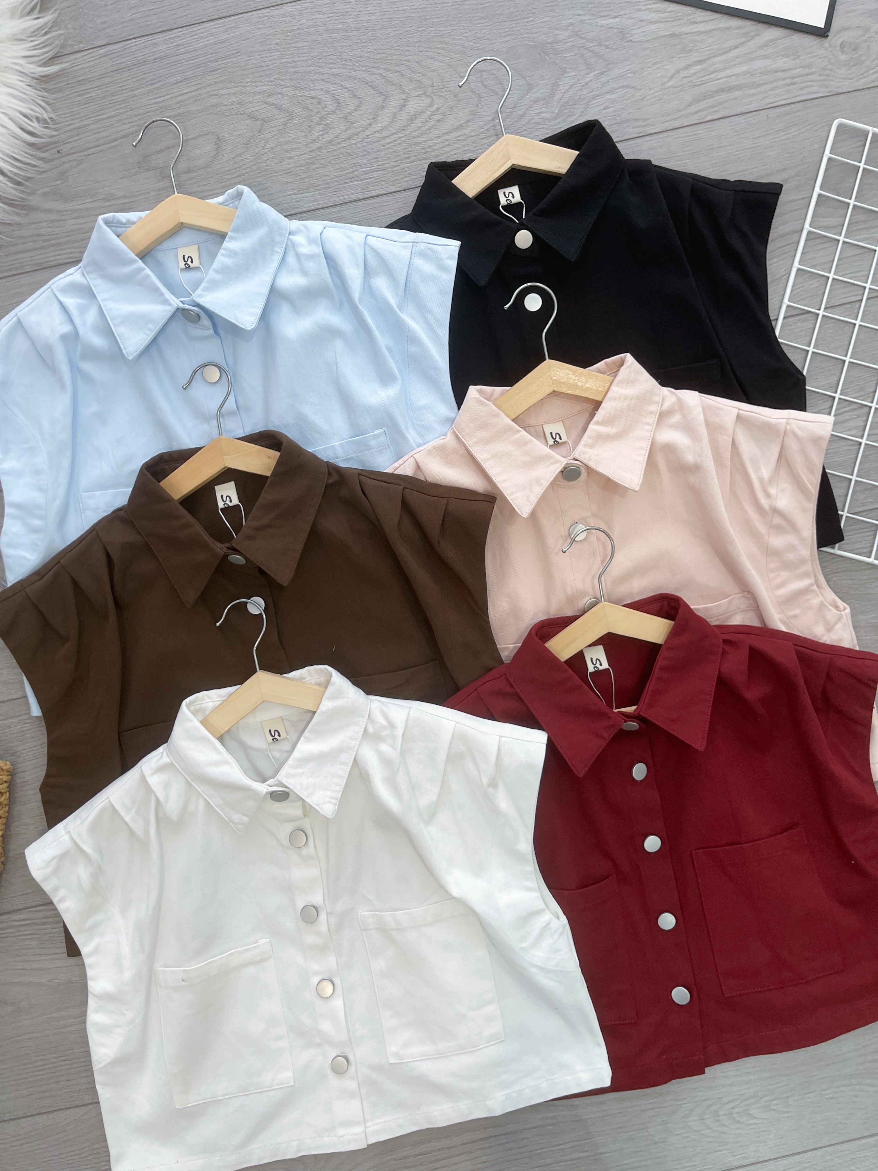 【T82709】【补厂家现货⚡️⚡️】高品质韩系宽松大版型短版牛仔百搭上衣 ❤❤