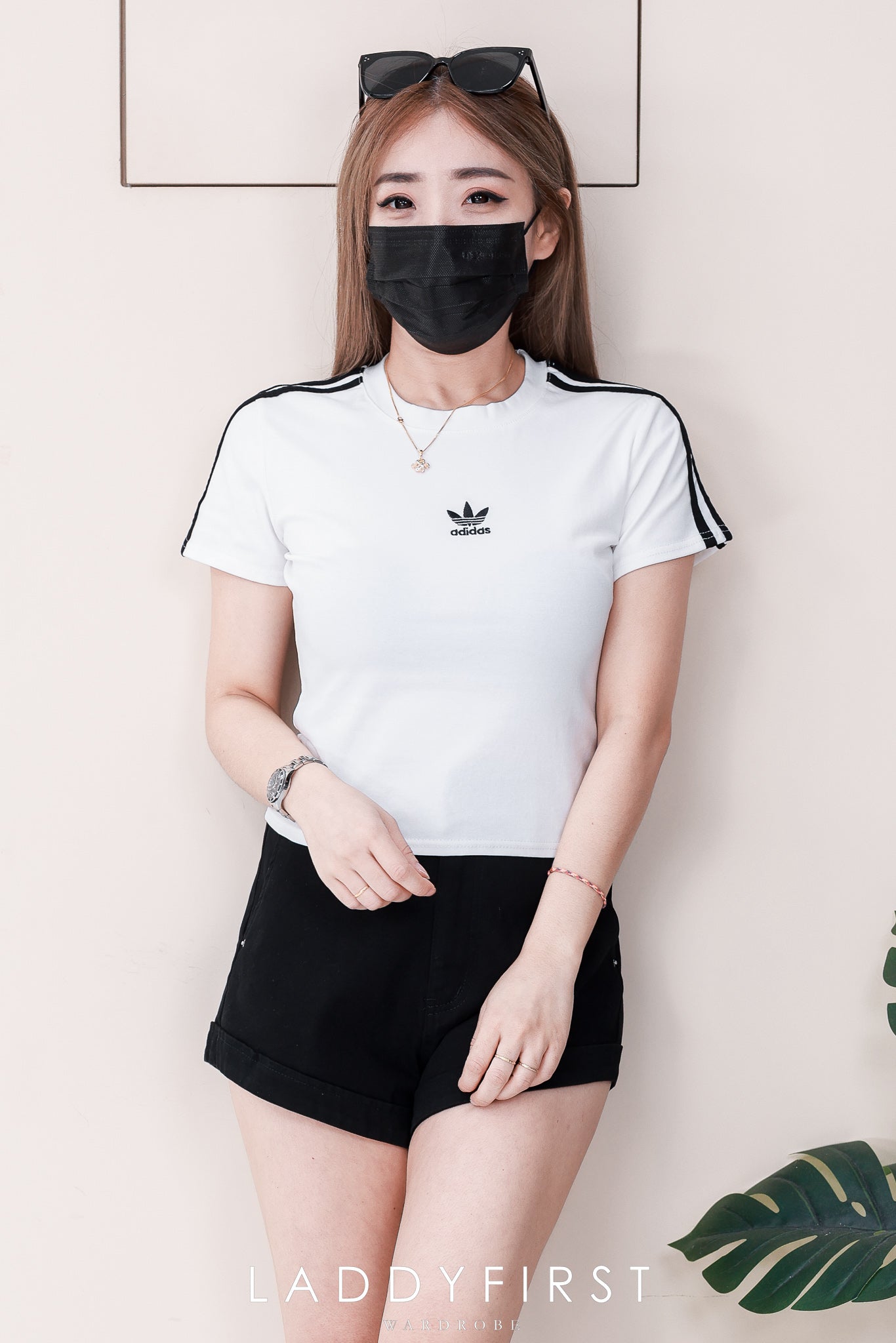 【T39805】高品质刺绣三叶草纯棉弹力运费休闲百搭上衣 ❤❤
