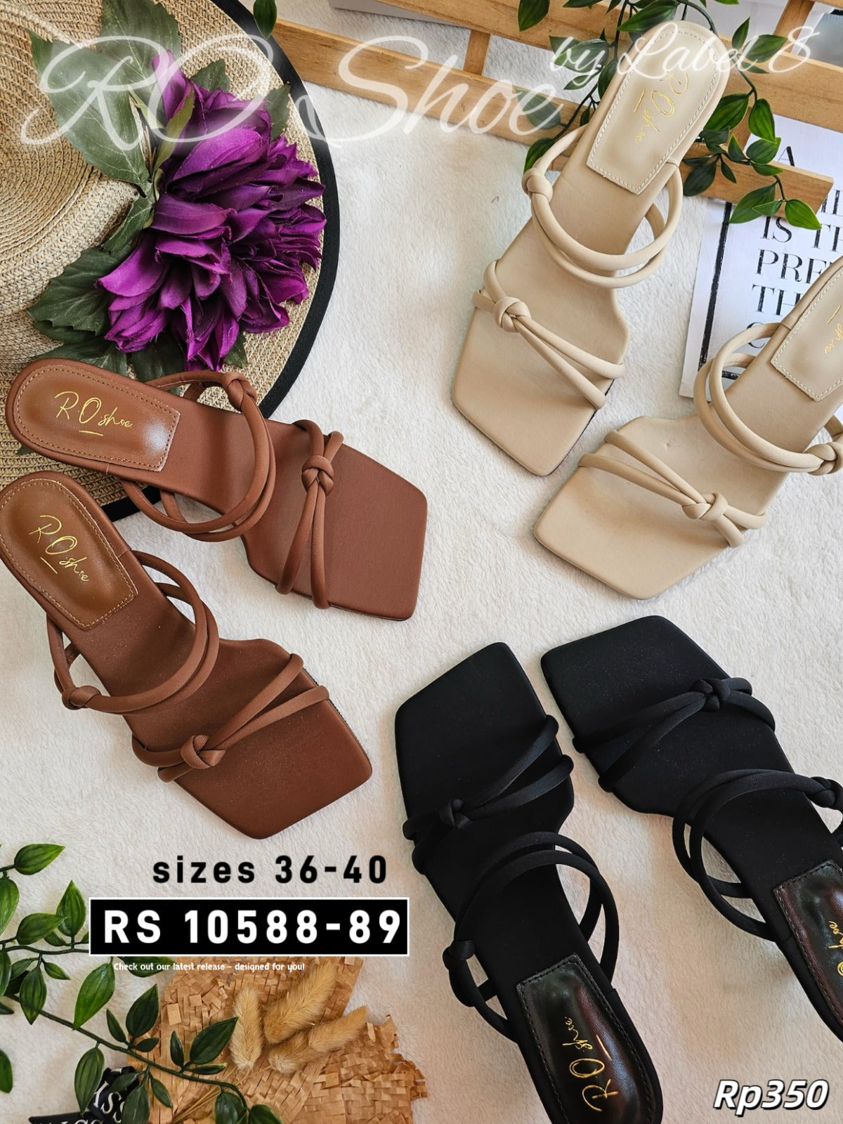 【R10588】高质量小众韩系细跟高跟鞋 👠