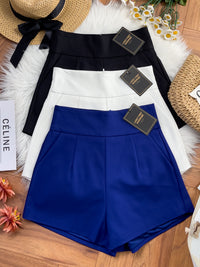 【S3356】 🧧 宠粉福利回馈 🧧 *版型推荐 * LFW独家爆款高品质版型绝美高腰显瘦高腰西装百搭短裤，有口袋 #内层有里布 #百搭必备 🔥🔥 【C-R3-C3】