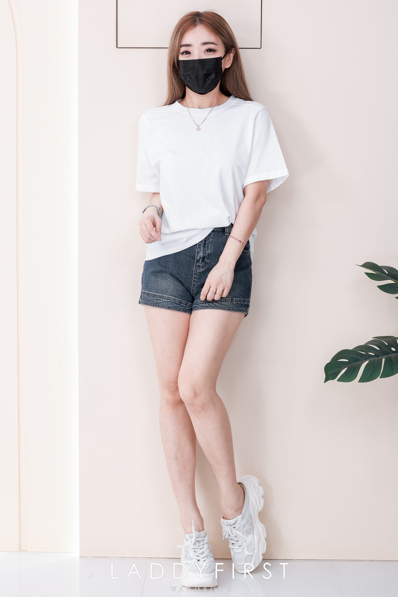 【T8182】高品质纯棉宽松大码版型圆领短袖日常休闲百搭上衣 ❤❤ 【B-R1-C3】