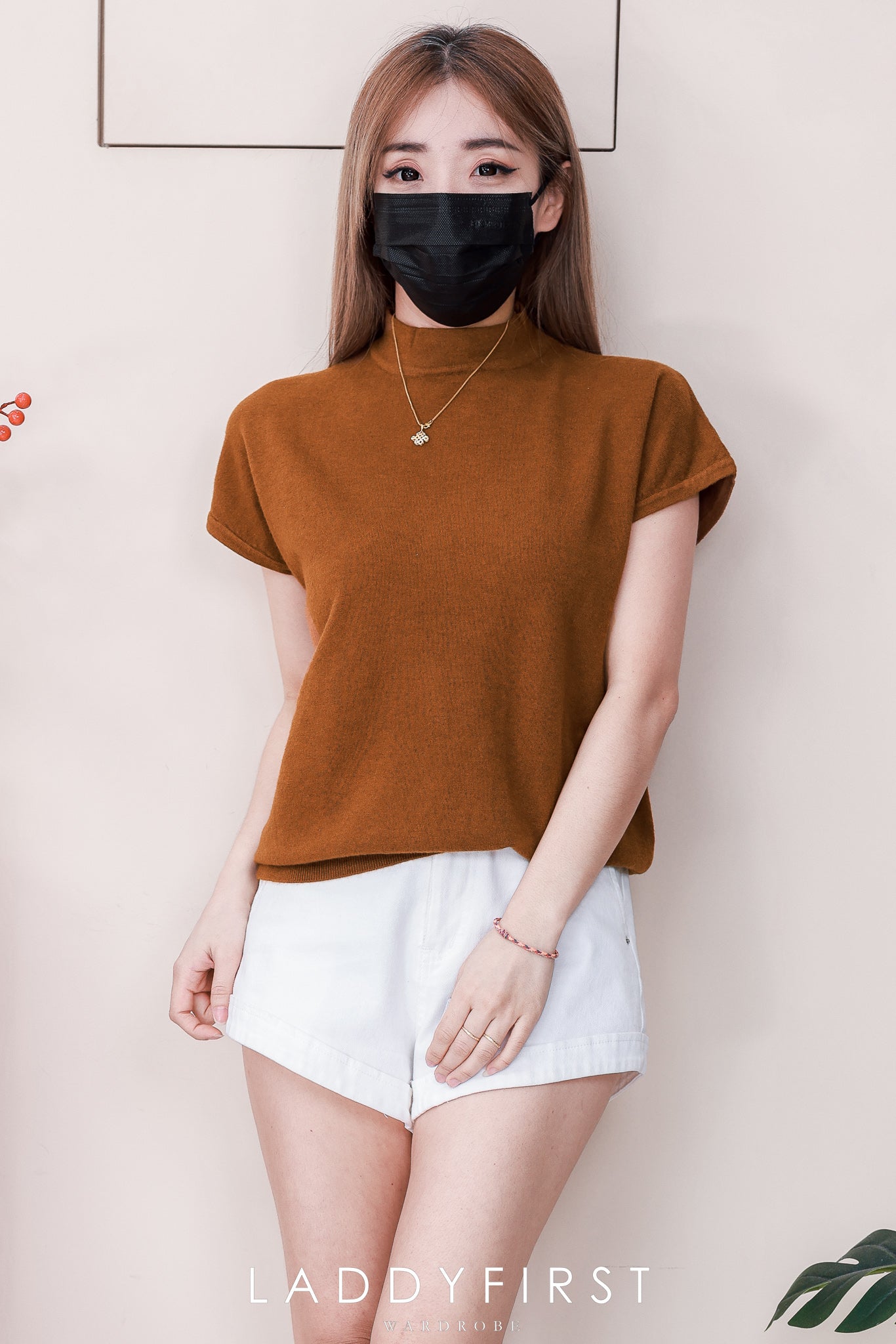 【T2716】高品质宽松版极简简约休闲针织百搭上衣 ❤❤