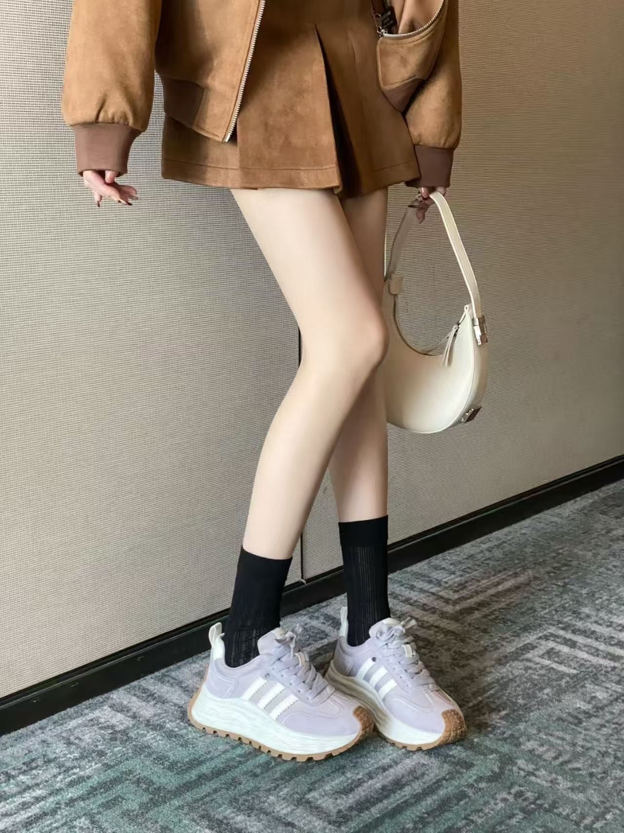 【R5577-1】🔅精选预售款🔅 高质量经典款松糕厚底阿甘鞋子 ❤️