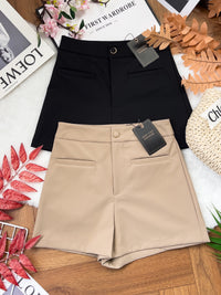 【S2062】🧧 宠粉福利回馈 🧧  独家爆款高品质四面弹高腰短裤，有口袋 ❤️❤️ 【D-R3-C1】