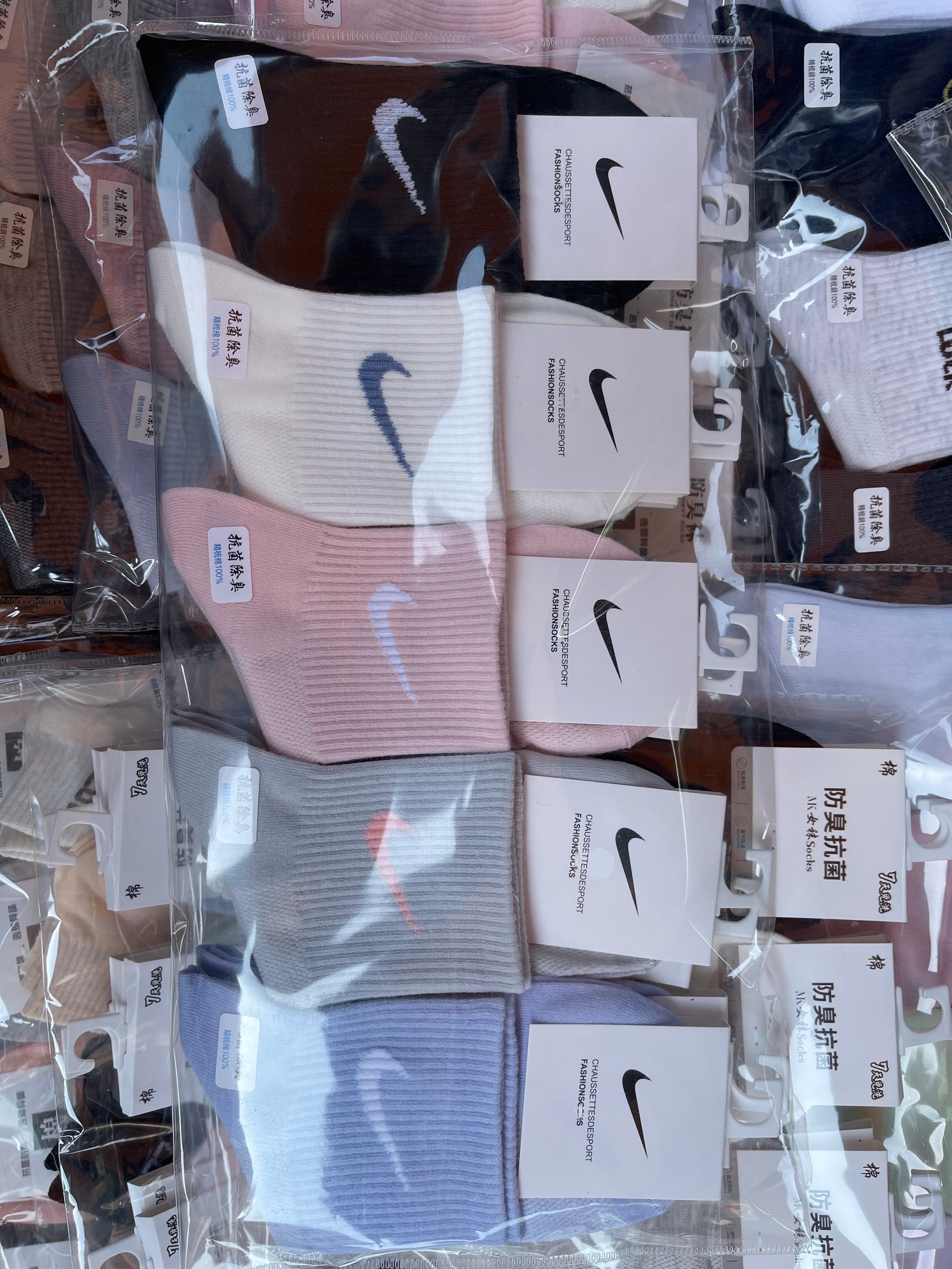 【P7239】✨现货✨ 高颜值防臭抗菌百搭袜子 🧦