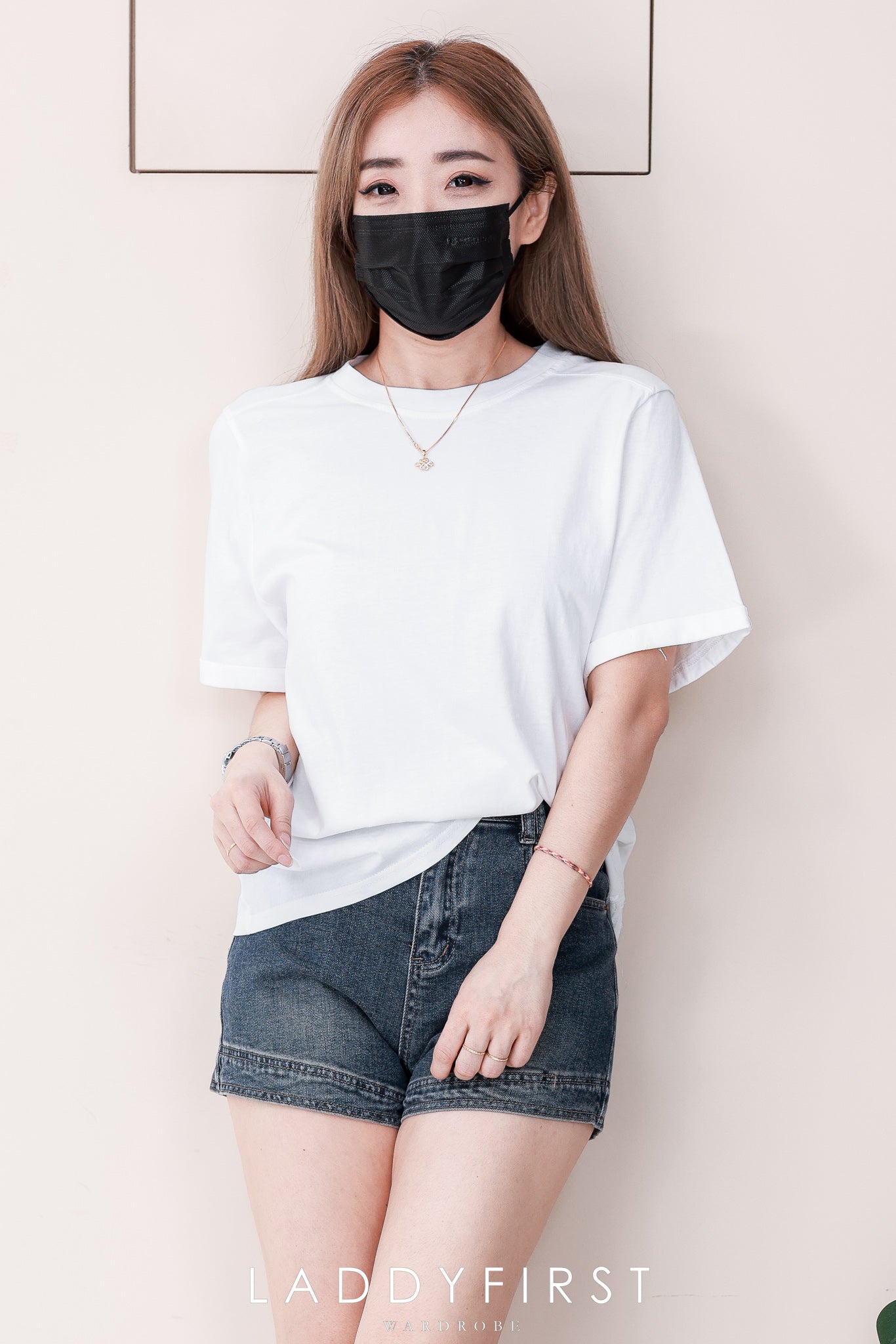 【T8182】高品质纯棉宽松大码版型圆领短袖日常休闲百搭上衣 ❤❤ 【B-R1-C3】