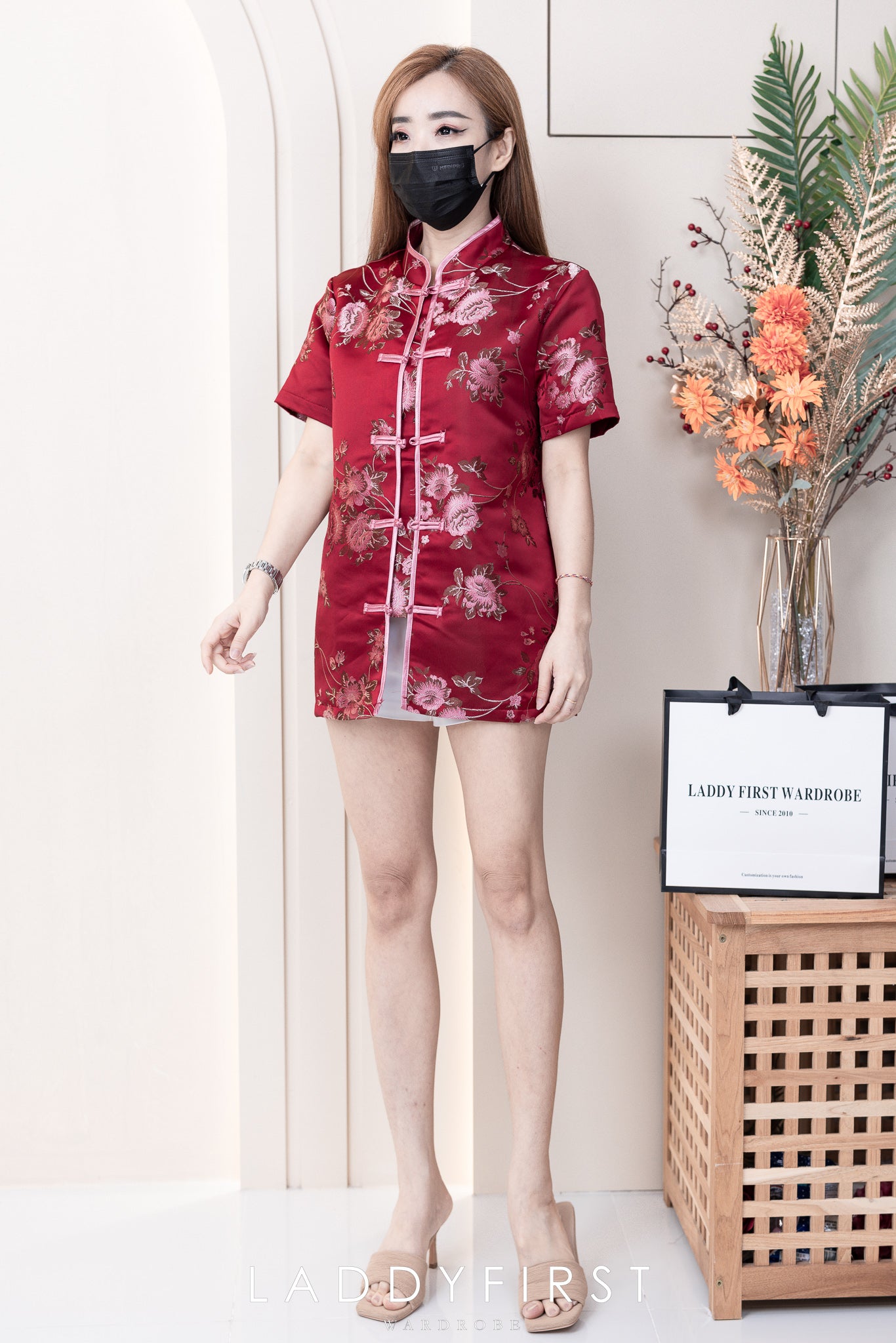 【T1105161】男女同款气质提花唐装旗袍上衣 🧧🧧