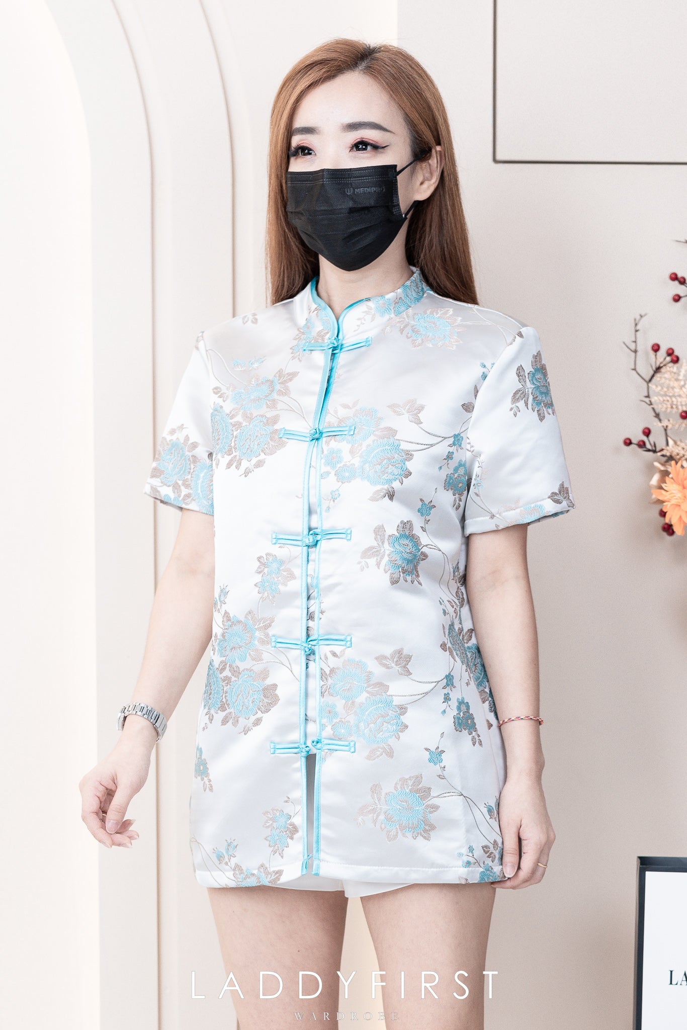 【T1105161】男女同款气质提花唐装旗袍上衣 🧧🧧