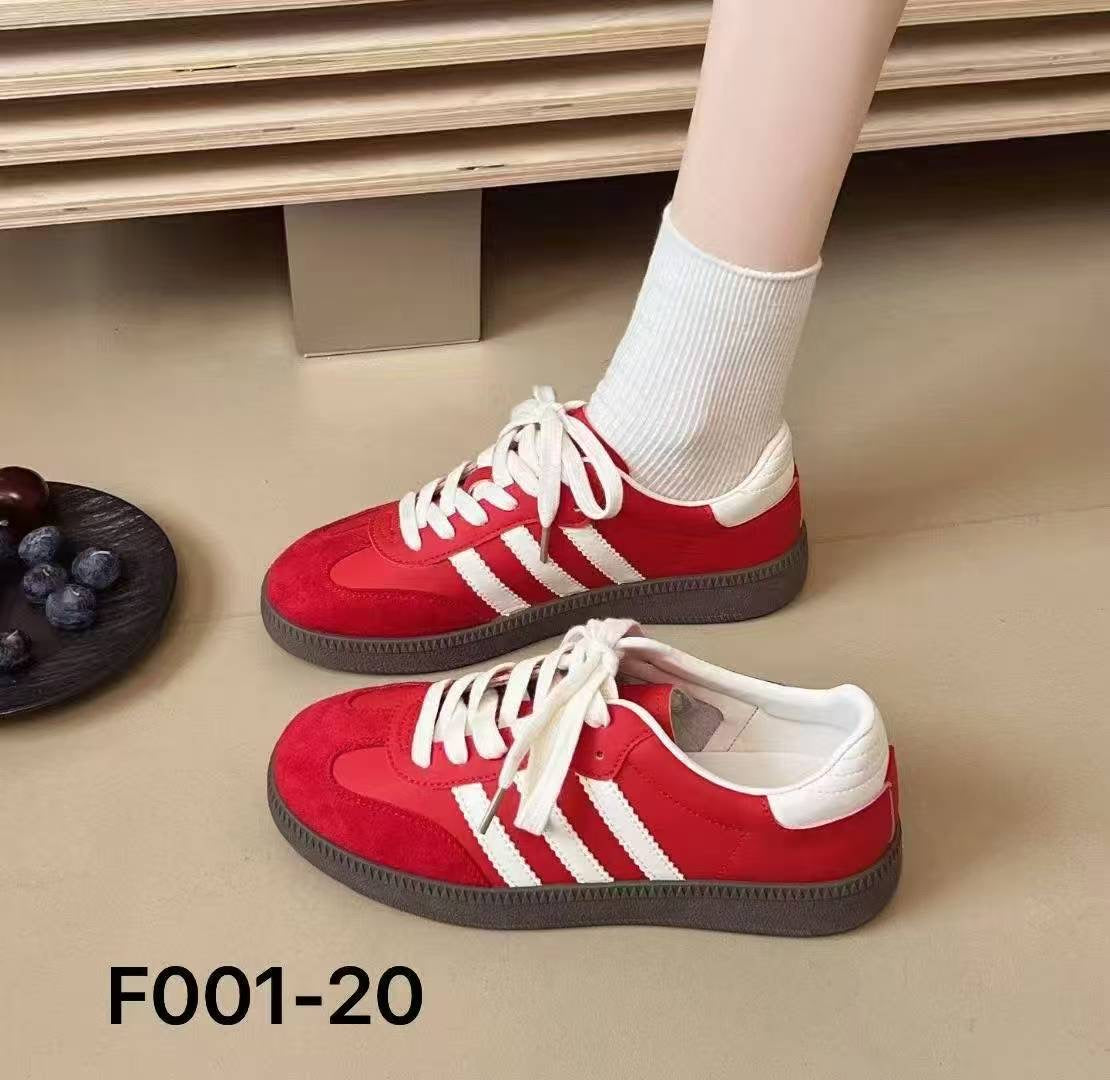 【RF001-20】✨现货✨ 高质量厚底休闲百搭德训增高鞋子 ❤️