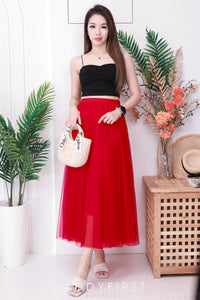 【T3398】V领小皱褶设计细带无袖纯棉弹力内搭上衣 ❤❤ 【B-R2-C4】