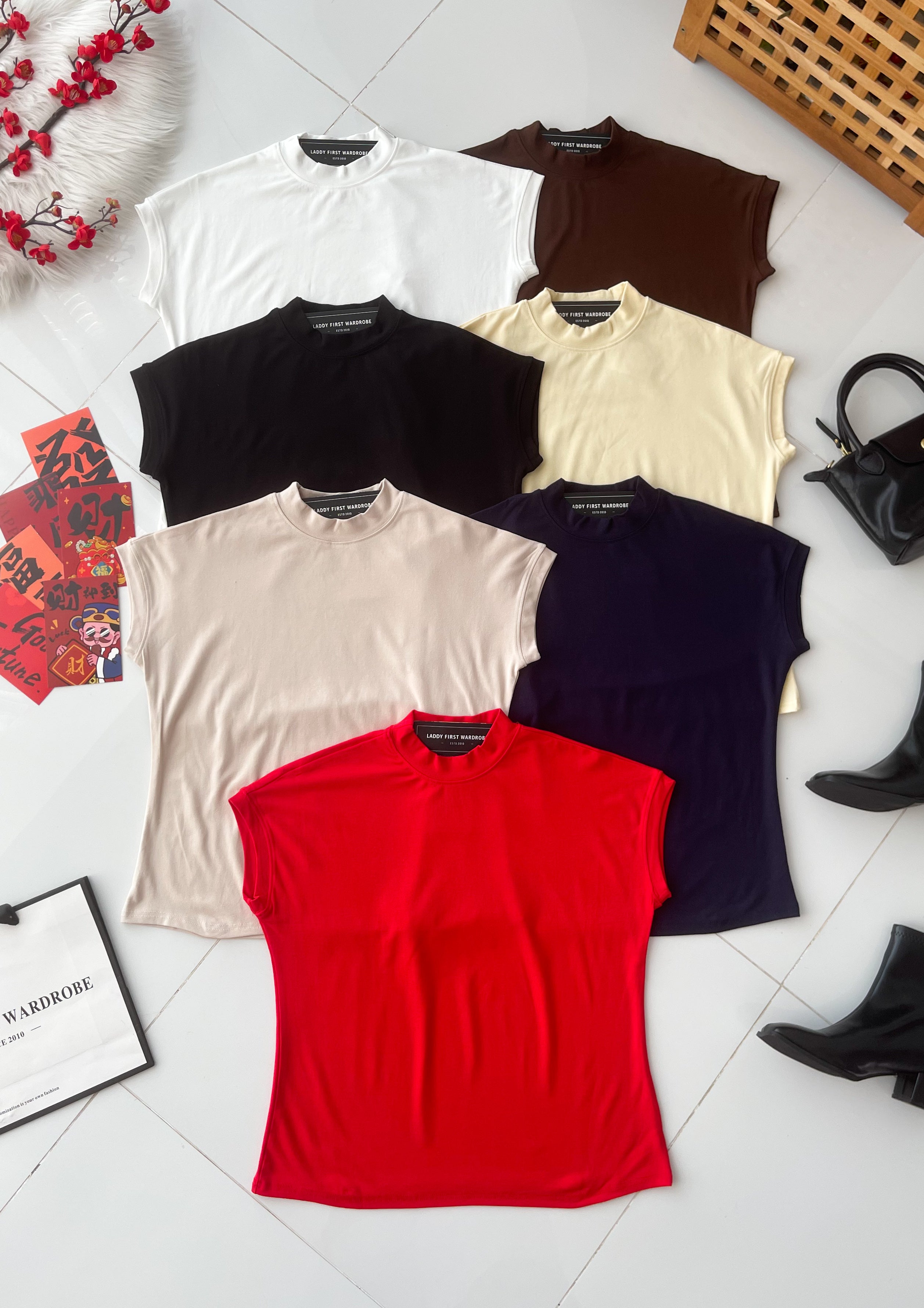 【T82725】高品质纯棉超弹力宽松版日常百搭上衣 ❤❤