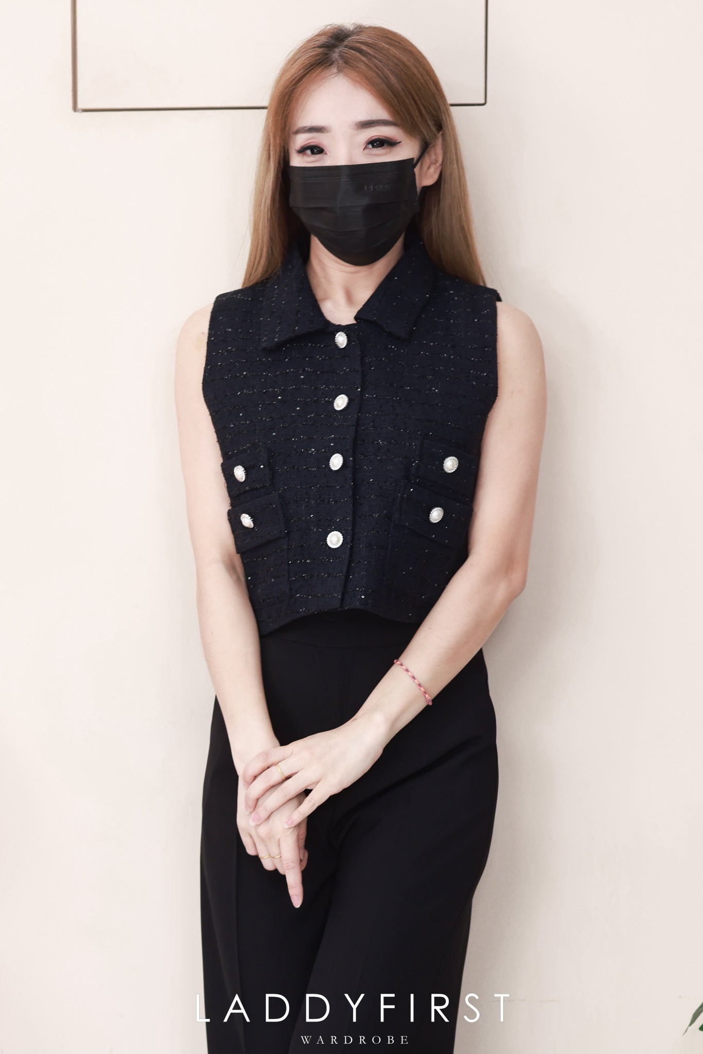 【T2792】高品质高端气质名媛风小香风马甲式上衣/外套 ❤❤