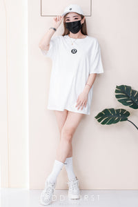 【O1167】高品质三件套男女同款纯棉Oversized 潮流时尚上衣 ❤️❤️ 上衣👕➕帽子🧢➕袜子🧦【A-RU11】