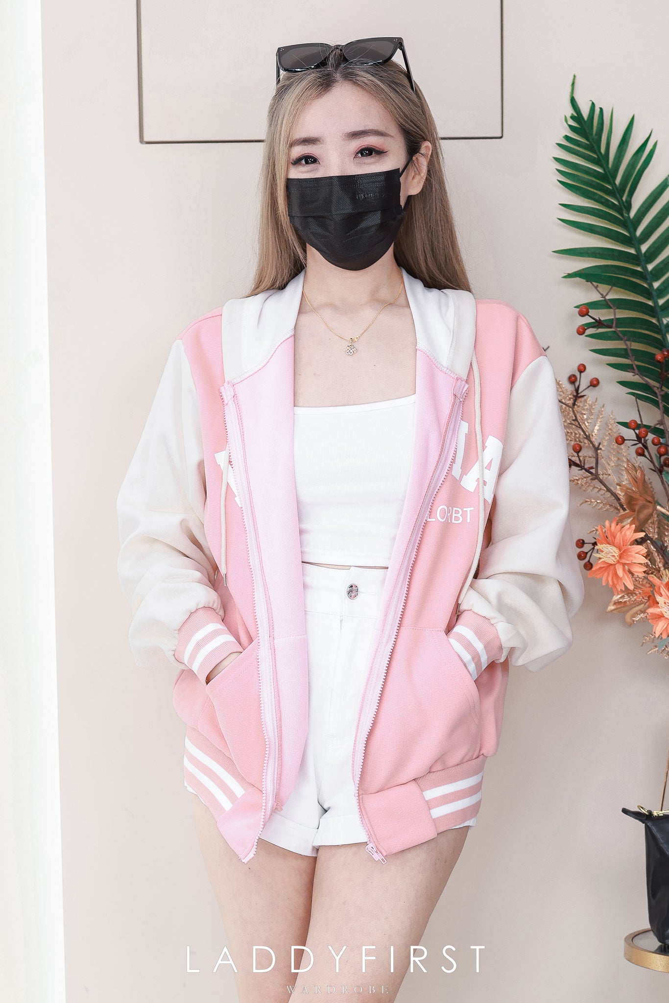 【JK902】高品质卫衣棉气质棒球连帽长袖外套，有口袋 ❤❤
