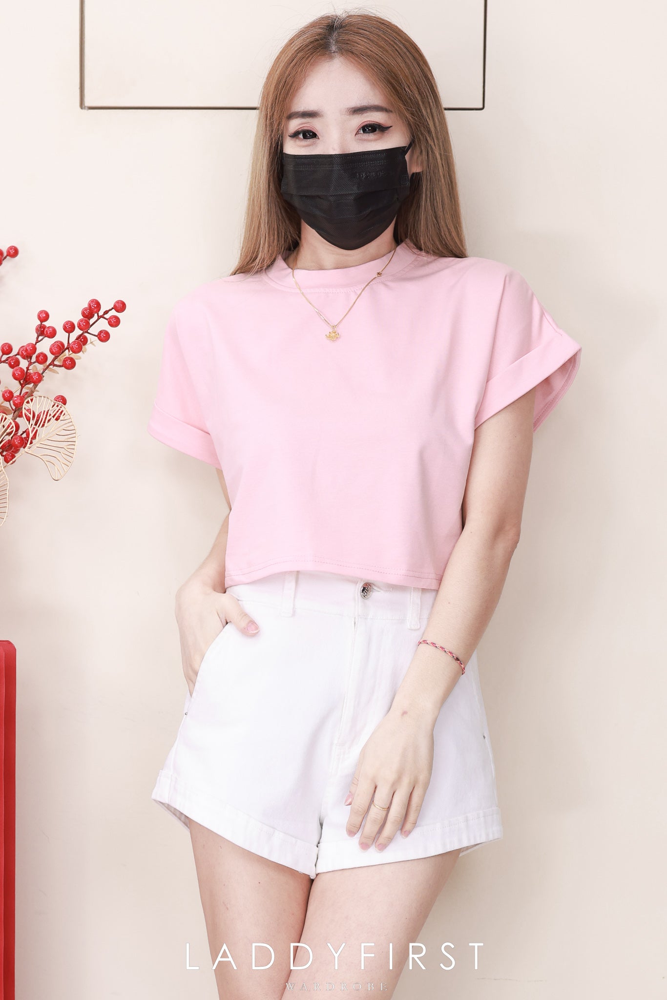 【T80525】高品质纯棉弹力短版宽松舒服短袖百搭上衣 ❤❤