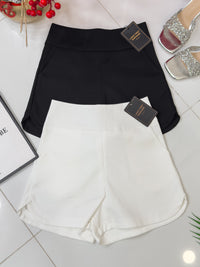 【S6204】【网站福利款✨】独家爆款【万能弟弟】西装高腰百搭短裤，有口袋【D-R2-C4】