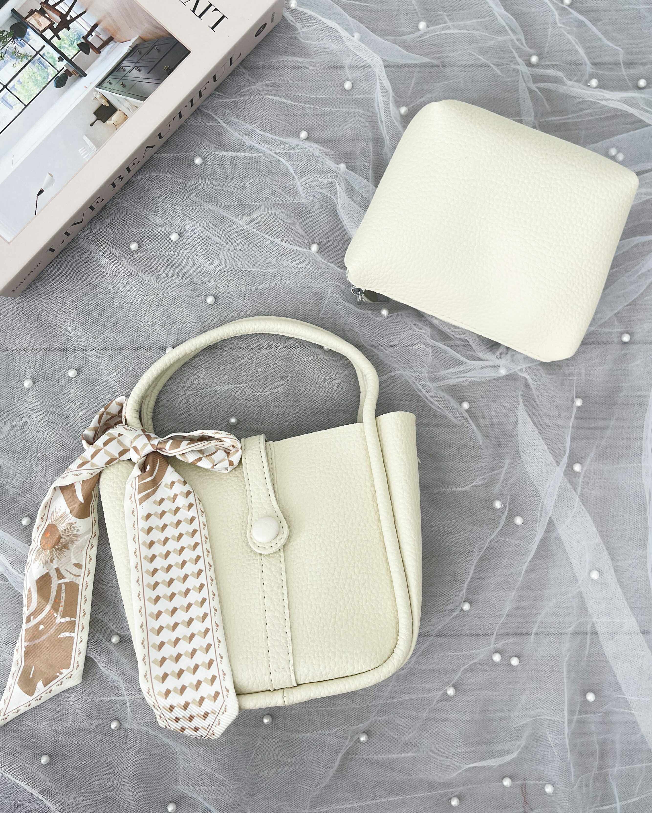 【A1080】高质量新款高级通勤斜挎/手提水桶包 ❤️