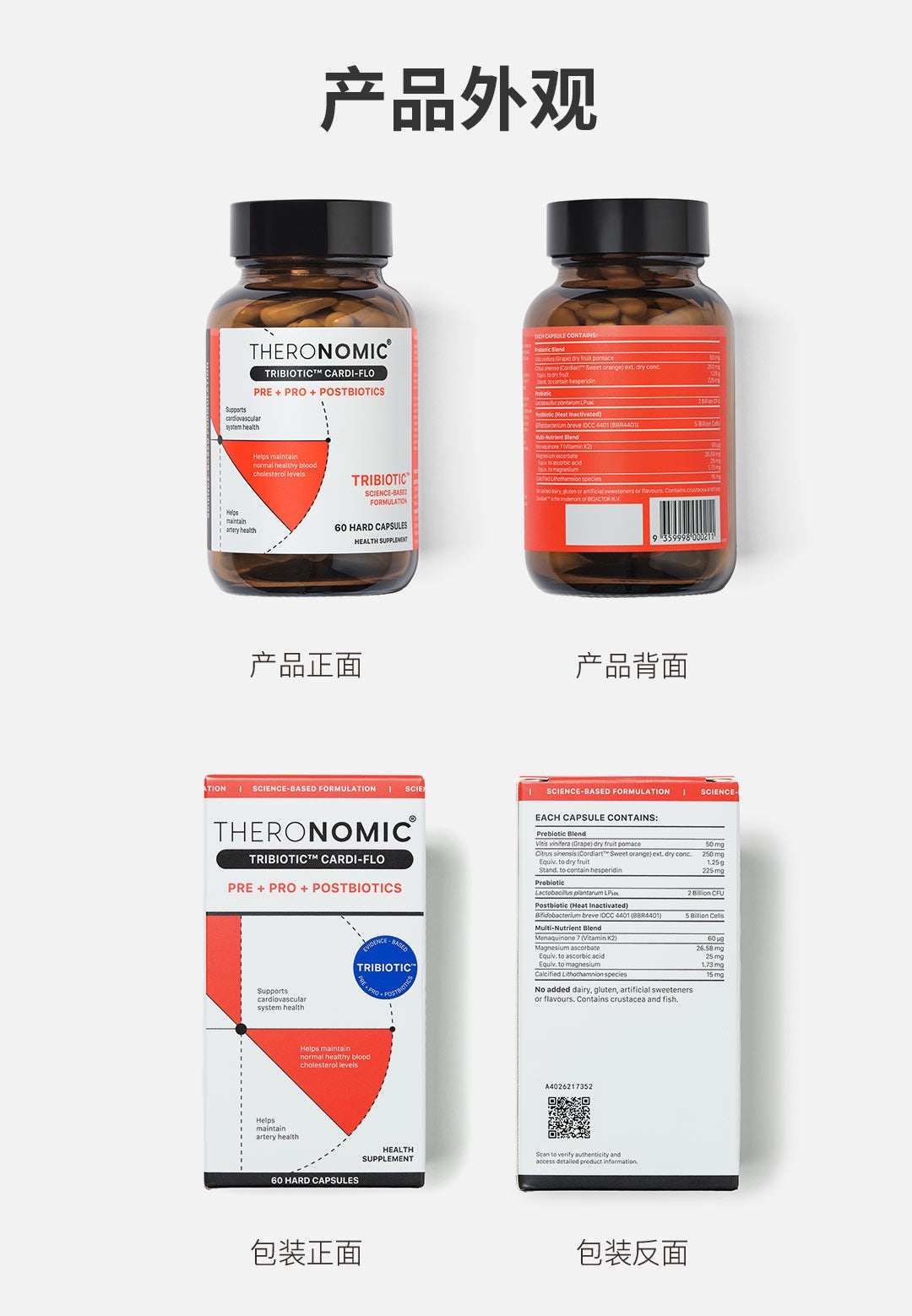 【P729】💥新会员限时专享💥✨健康管理✨TheroNomic 心血管三生元胶囊套组 🧡