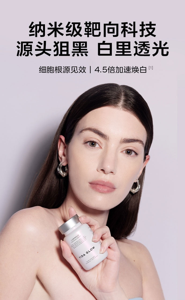 【P700】💥新会员限时专享💥✨瑕疵换皮亮✨ VIDA GLOW 美白胶囊 + 滤镜胶囊PLUS 💛