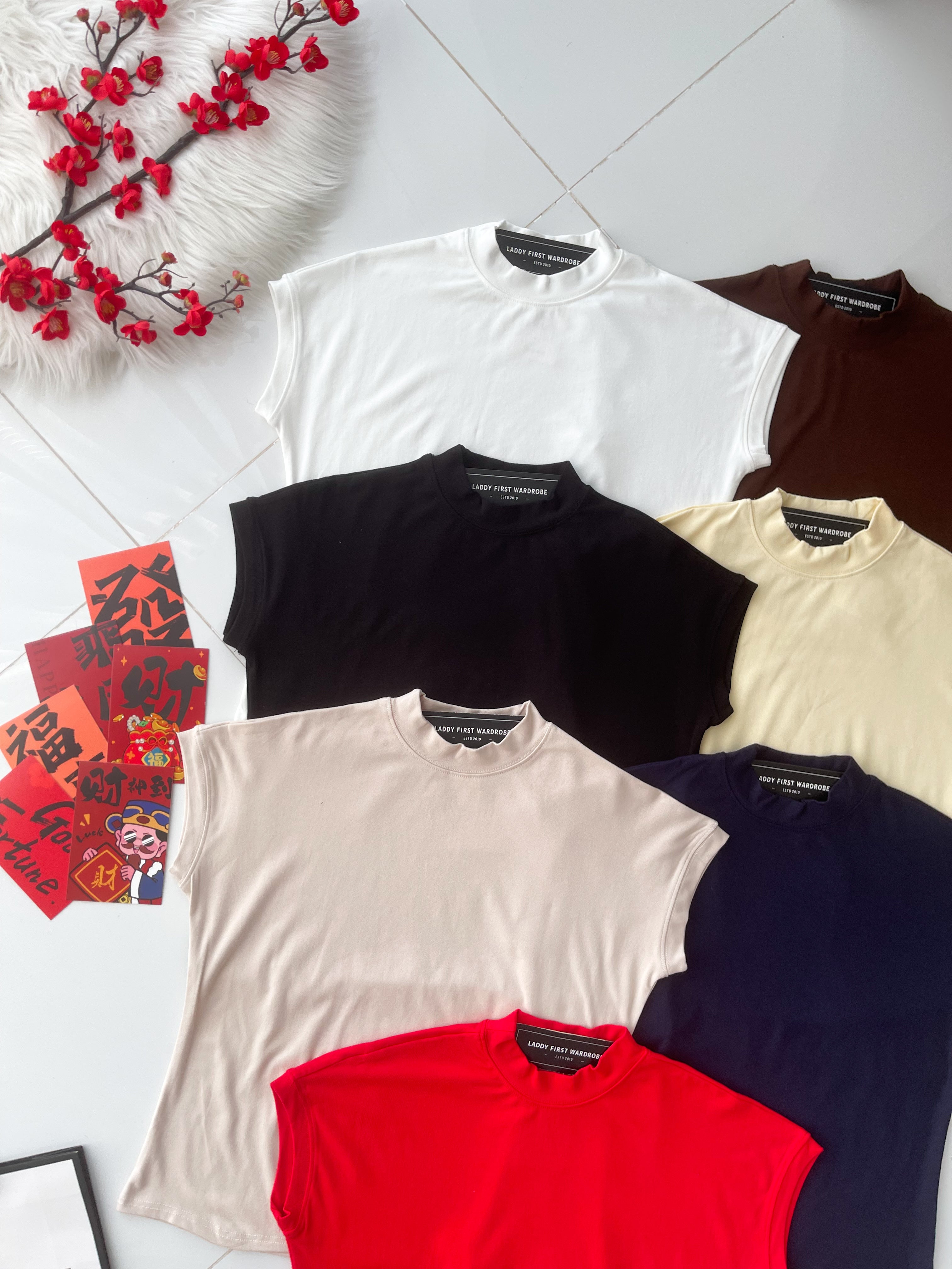 【T82725】高品质纯棉超弹力宽松版日常百搭上衣 ❤❤