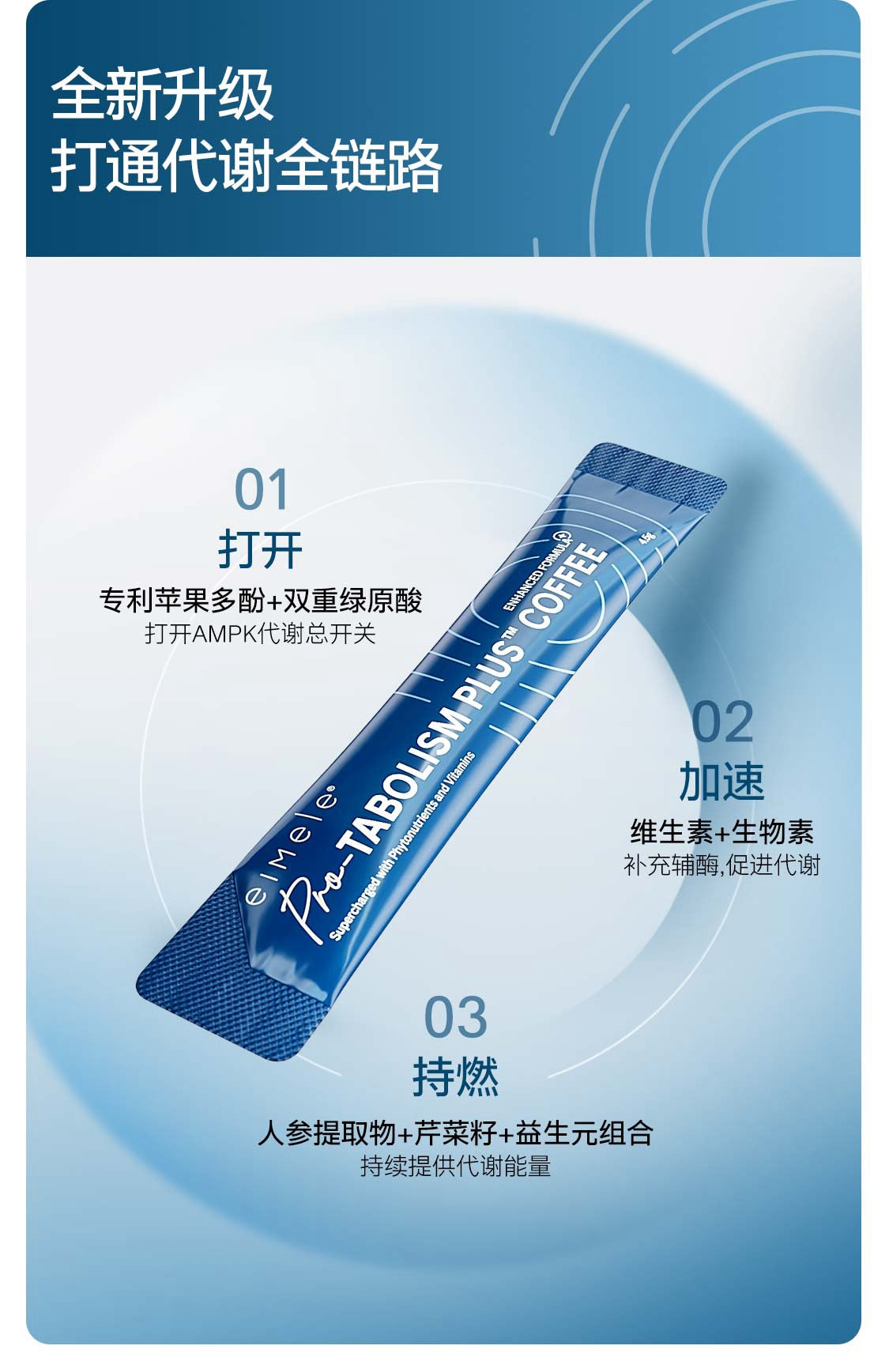 【P696】EIMELE Tabolism Plus Premix Coffee 代谢即溶黑咖啡 🤎