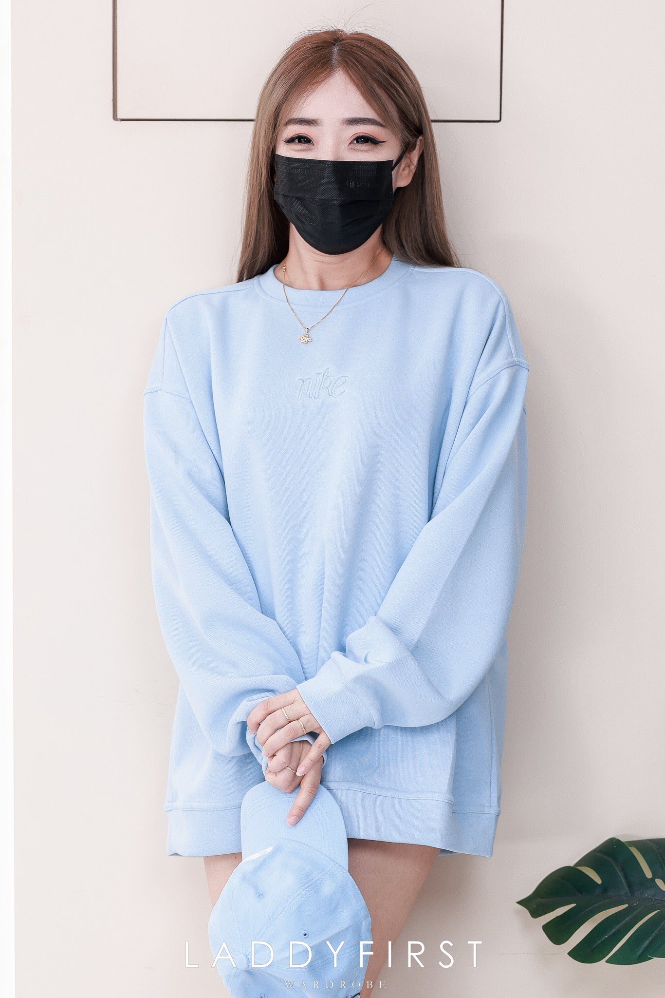 【O80220-1】⚡补货预订款⚡高品质三件套男女同款厚实卫衣棉Oversized 潮流时尚长袖上衣 ❤️❤️ 上衣👕➕帽子🧢➕袜子🧦