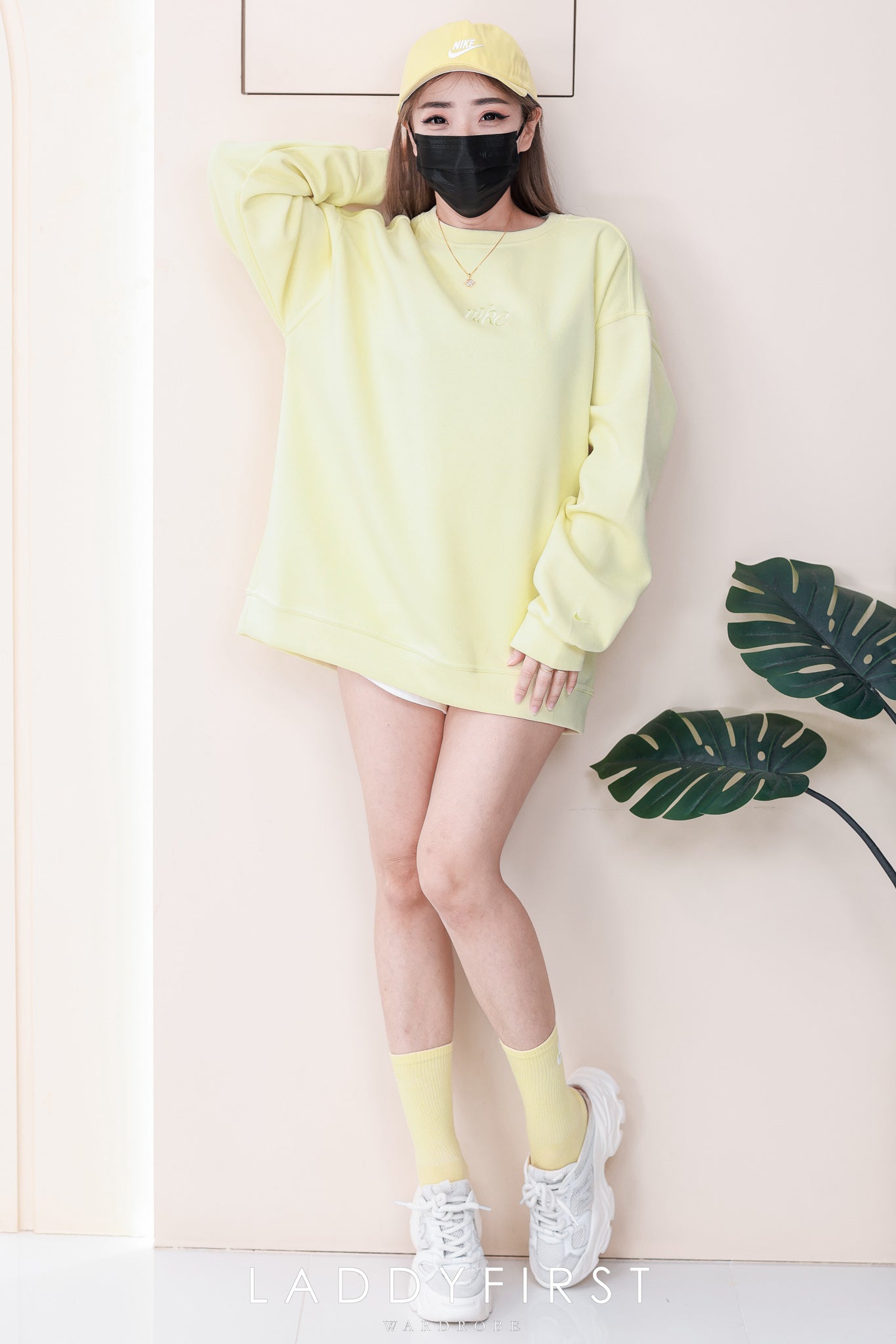 【O80220-1】⚡补货预订款⚡高品质三件套男女同款厚实卫衣棉Oversized 潮流时尚长袖上衣 ❤️❤️ 上衣👕➕帽子🧢➕袜子🧦