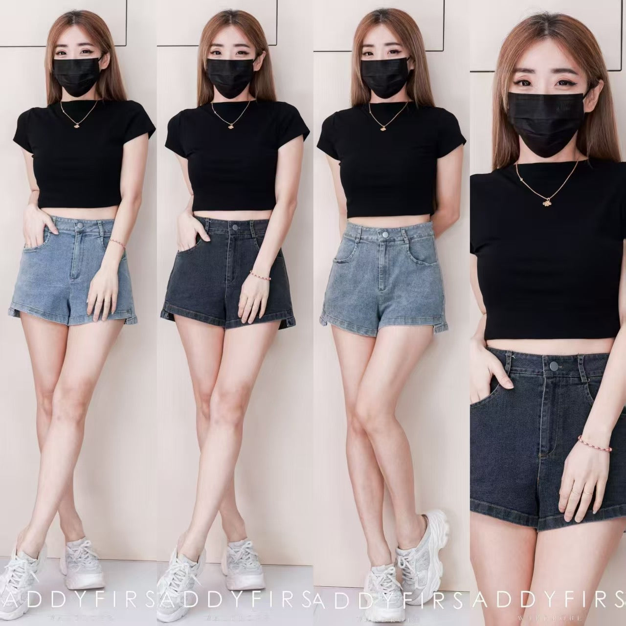 【S4969 / 19741】高品质COTTON JEANS简约日常休闲百搭牛仔长裤，有口袋 ❤️❤️