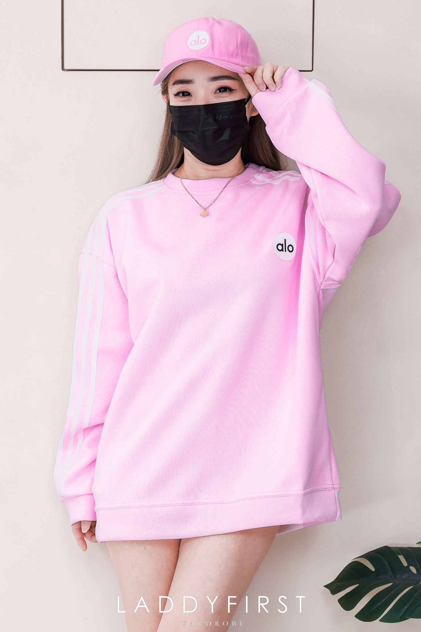 【O80111-1】⚡补货预订款⚡高品质三件套男女同款厚实卫衣棉Oversized 潮流时尚长袖上衣 ❤️❤️ 上衣👕➕帽子🧢➕袜子🧦
