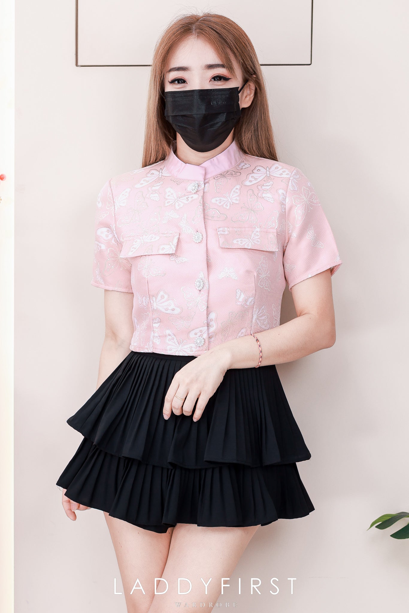 【T23240】高品质新中式国风提花旗袍上衣，有口袋 ❤❤