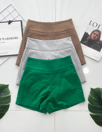 【S1445】独家爆款【万能妈妈】【有里布款📌】西装中高腰休闲百搭万能短裤，有口袋 #内有里布 ✔️ ❤️❤️【D-R2-C3】