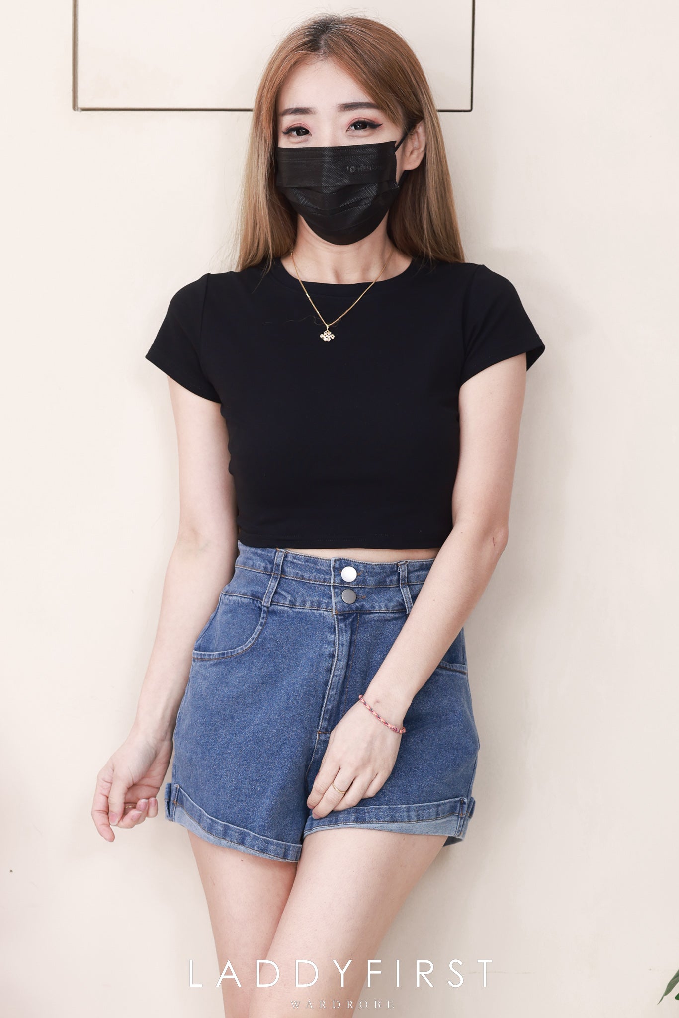 【S4978 / 19887】高品质简约休闲COTTON JEANS牛仔百搭短裤，有口袋 ❤️❤️ 【A-R1-C2】