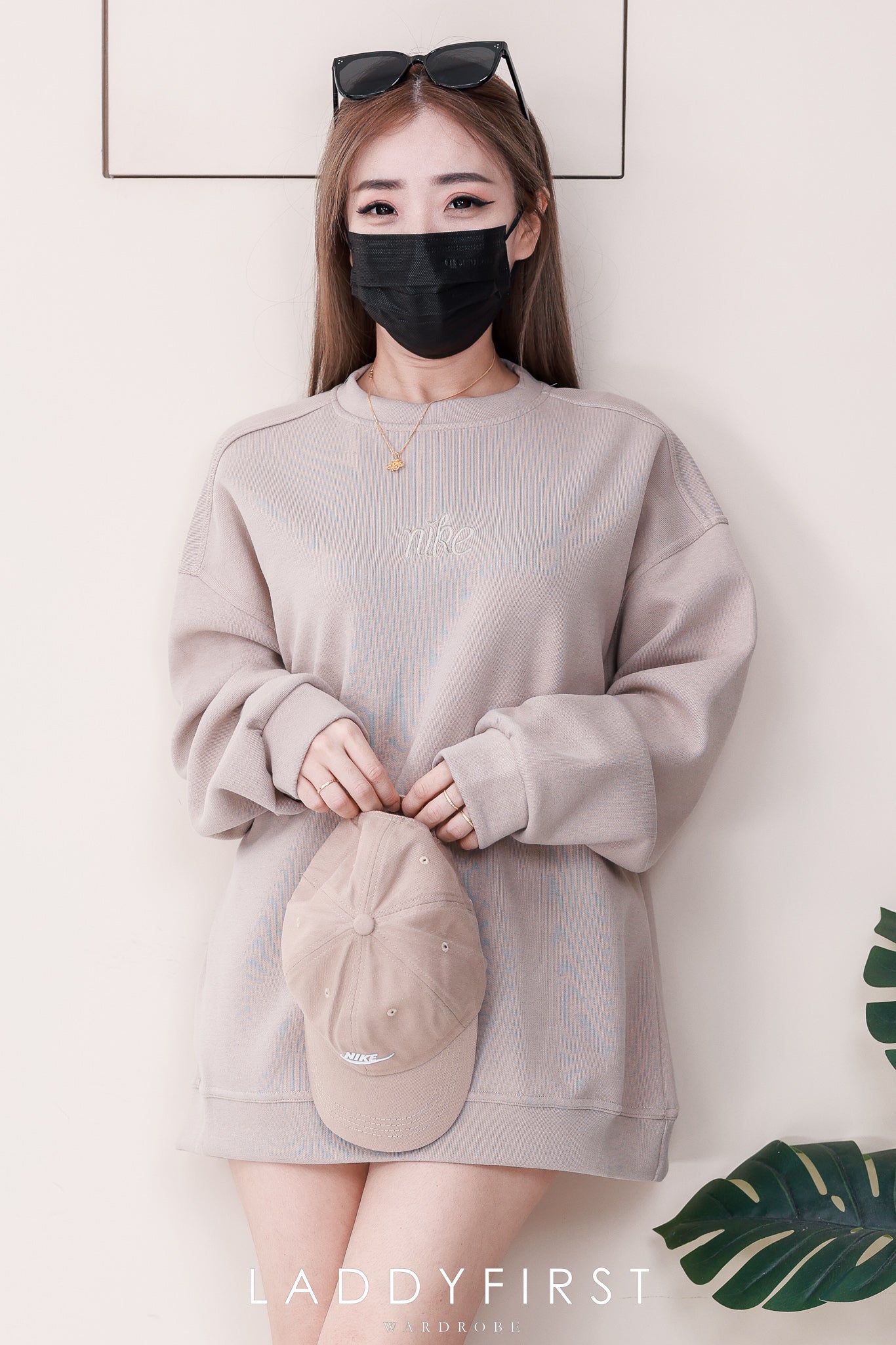 【O80220-1】⚡补货预订款⚡高品质三件套男女同款厚实卫衣棉Oversized 潮流时尚长袖上衣 ❤️❤️ 上衣👕➕帽子🧢➕袜子🧦