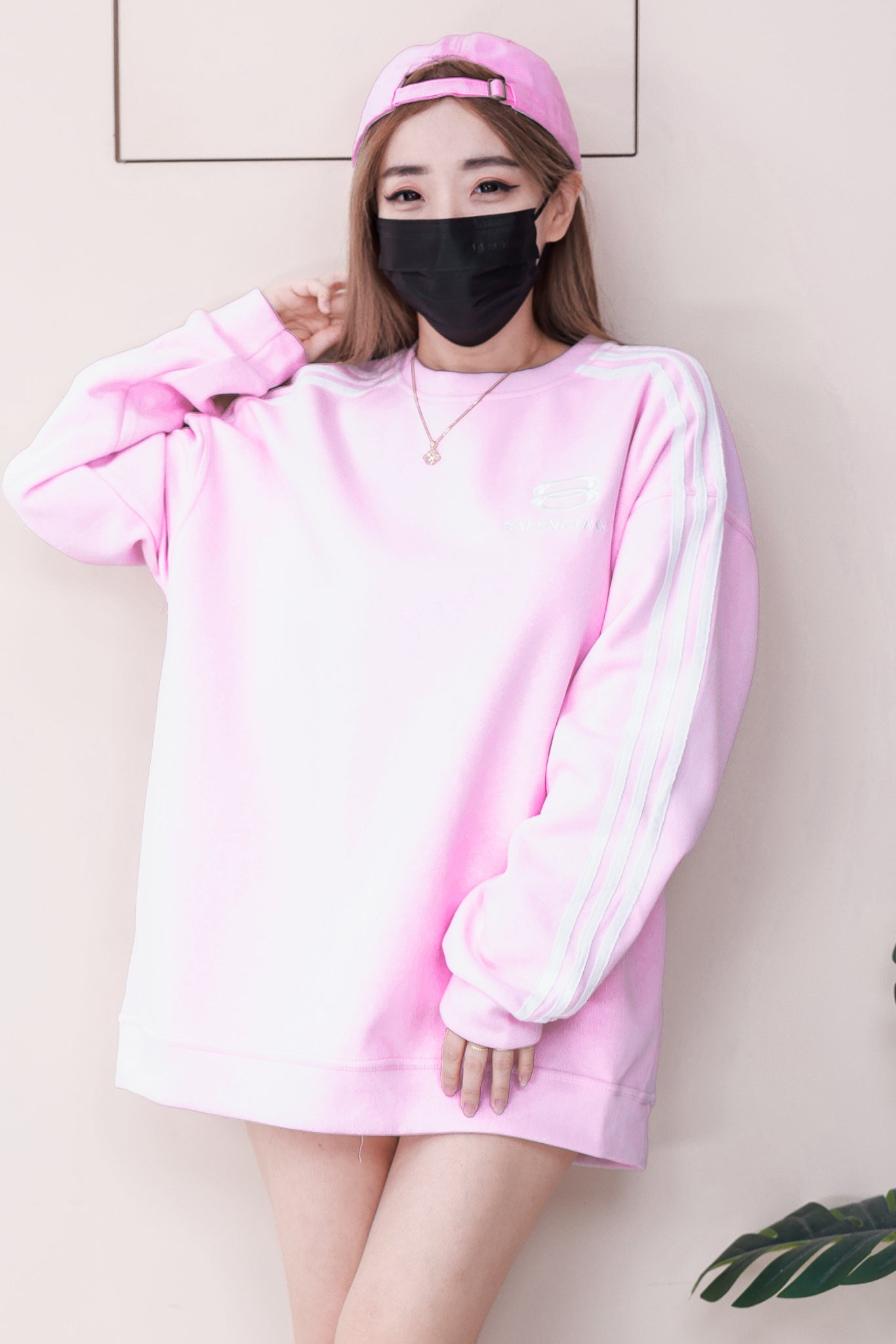 【O80112】高品质三件套男女同款厚实卫衣棉Oversized 潮流时尚长袖上衣 ❤️❤️ 上衣👕➕帽子🧢➕袜子🧦*