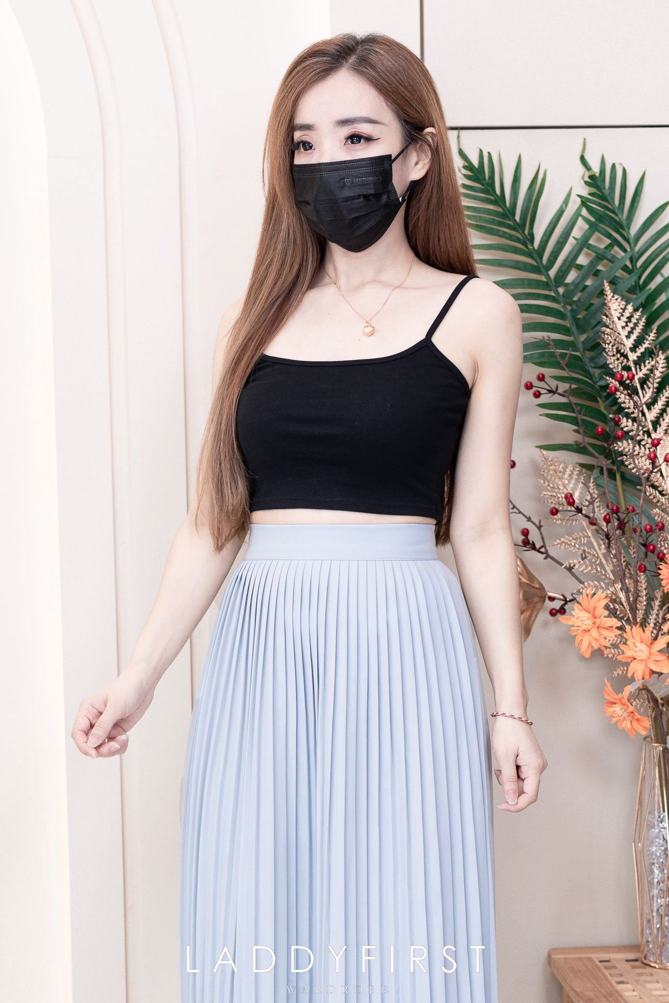 【L4423188-2】LFW小圆饼独家爆款韩版时尚百褶西装裙子 🩷🩷