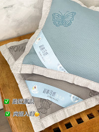 【P60033】高品质凉而不冰全棉加厚柔软纱布枕头 ❤️❤️