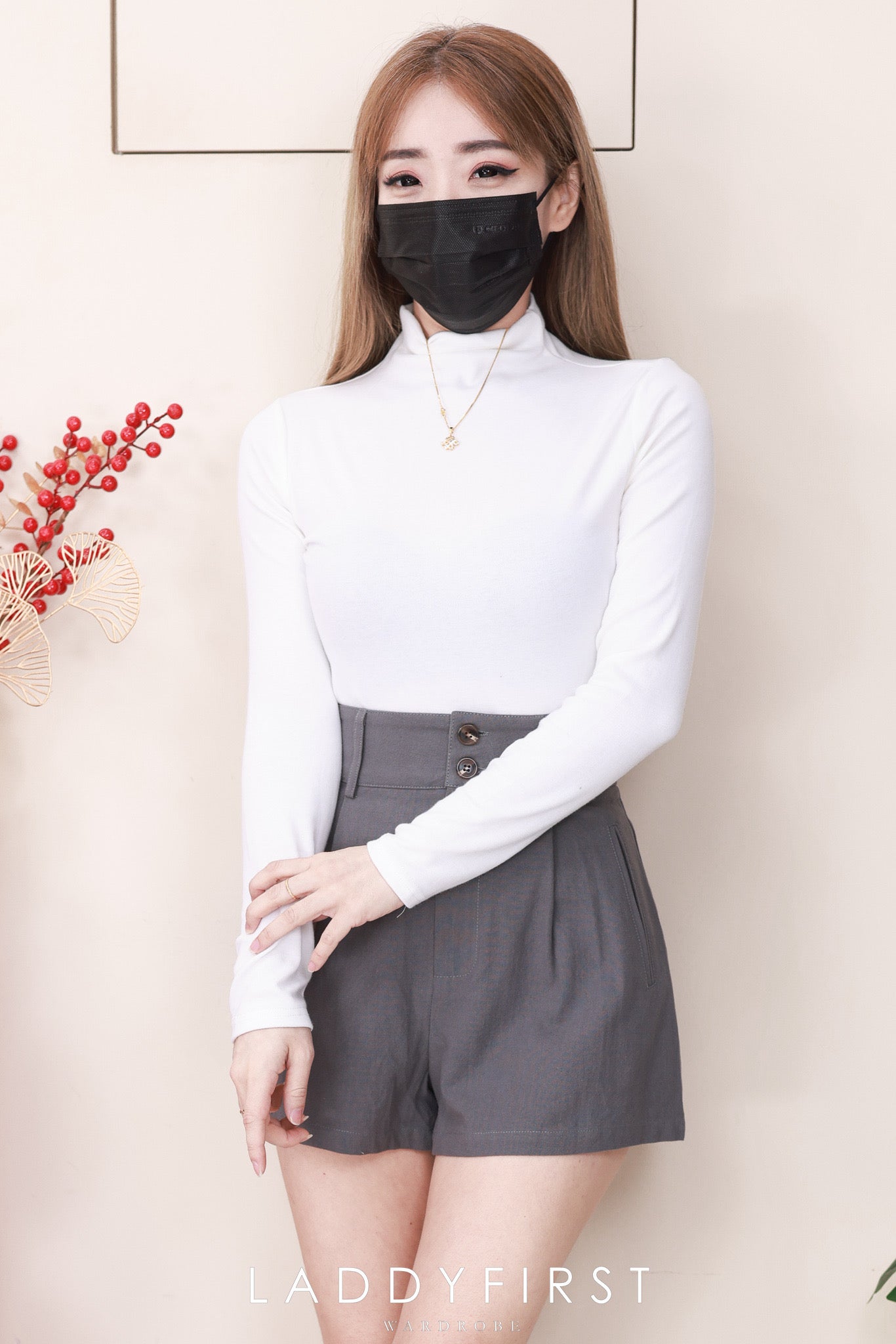 【S2784】高品质版型高腰显瘦棉麻时尚日常百搭短裤，有口袋 ❤️❤️