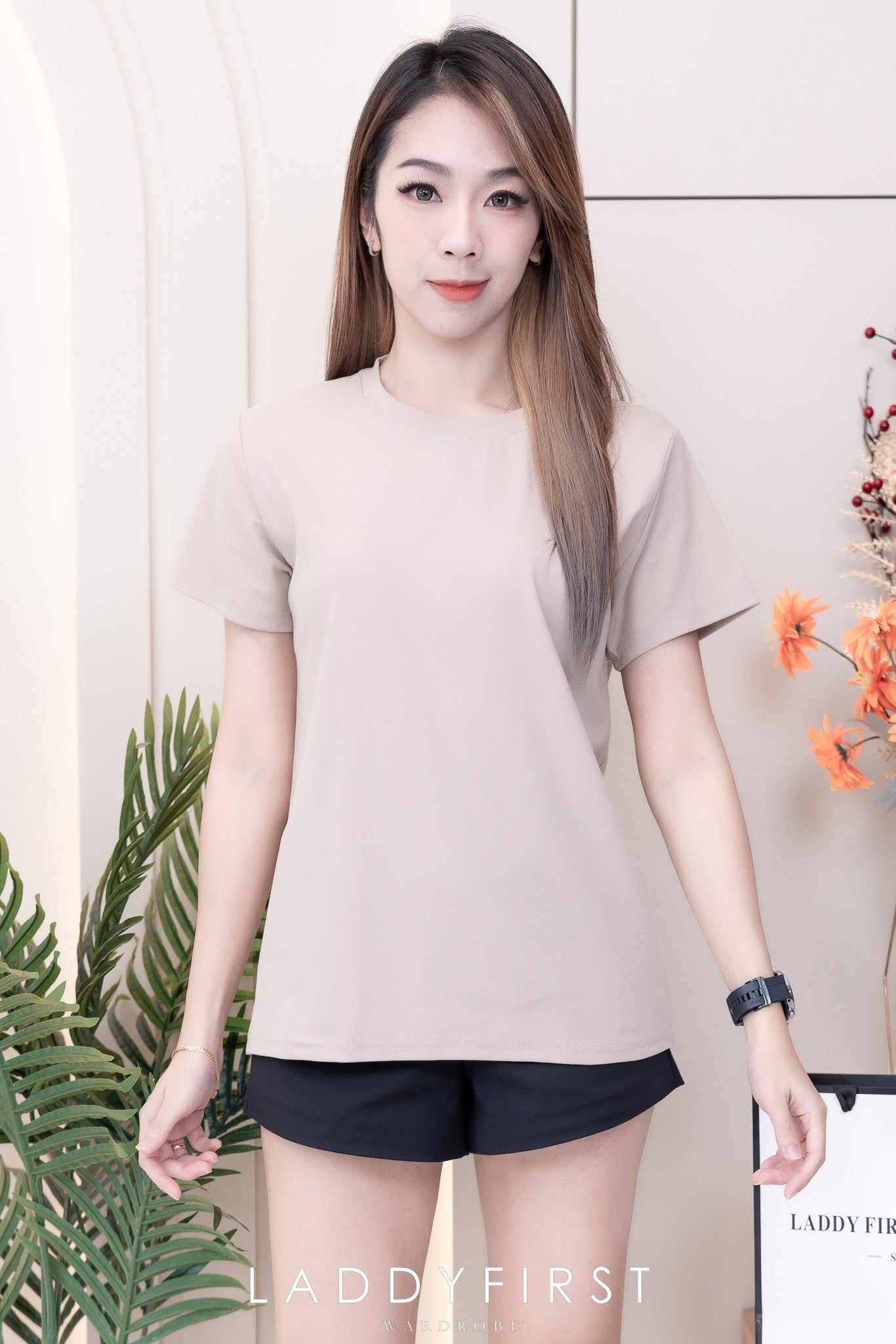 【T6802】高品质圆领短袖纯棉超弹力休闲百搭上衣 #多色选择 #百搭必备 ❤❤