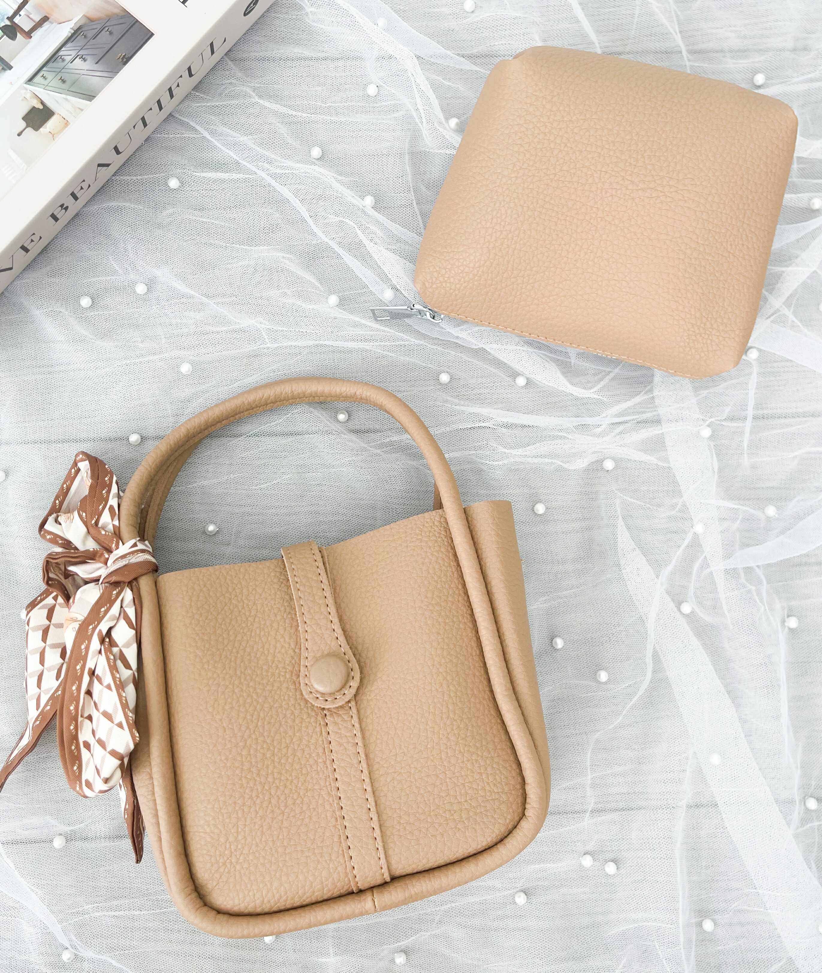 【A1080】高质量新款高级通勤斜挎/手提水桶包 ❤️